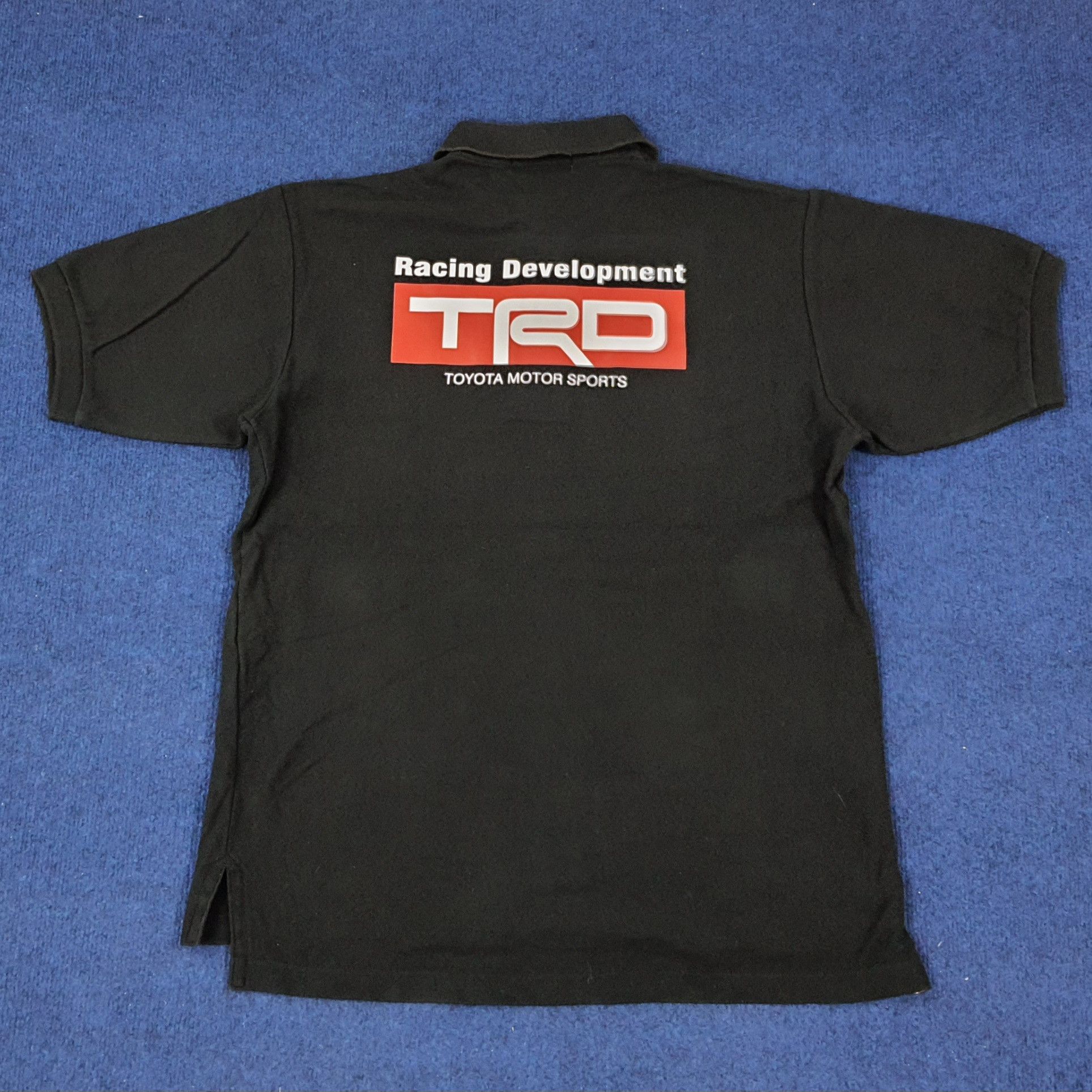 Japanese Brand × Vintage Vintage TRD Toyota Motorsports Japan Brand Polo Shirt Size US L / EU 52-54 / 3 - 1 Thumbnail