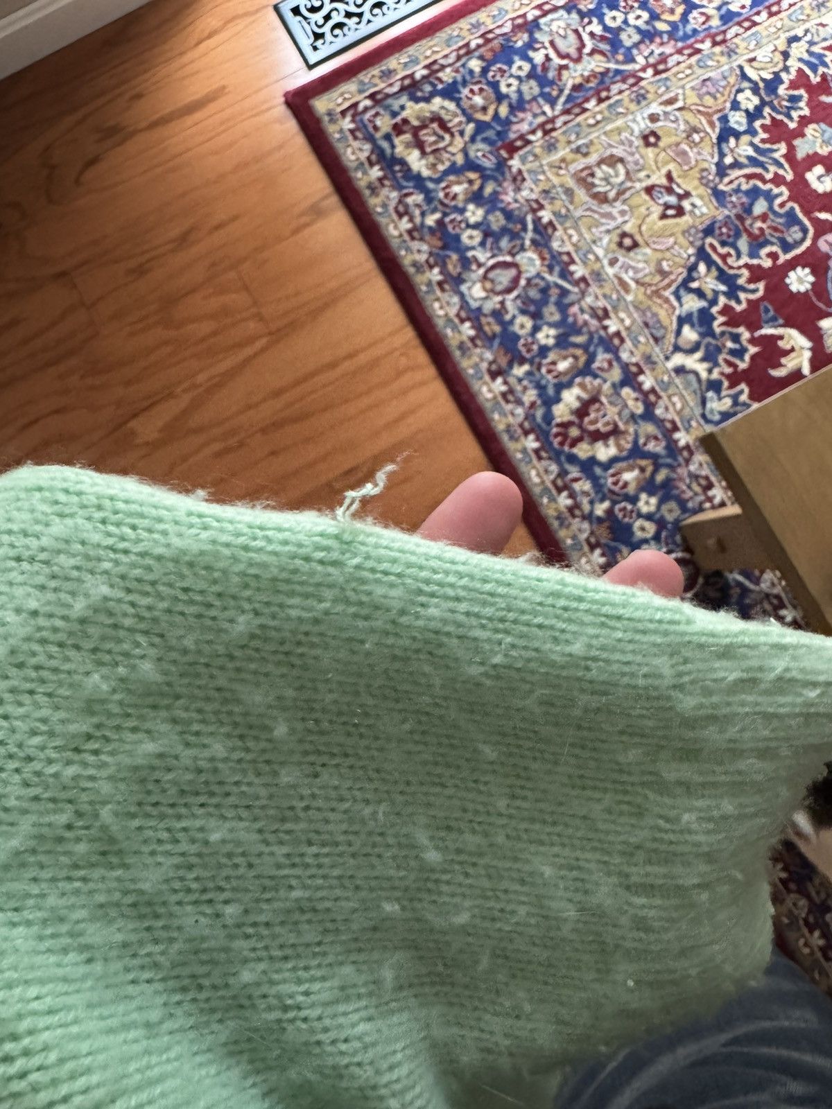 Acne Studios Green Pilled Sweater Size US M / EU 48-50 / 2 - 7 Thumbnail