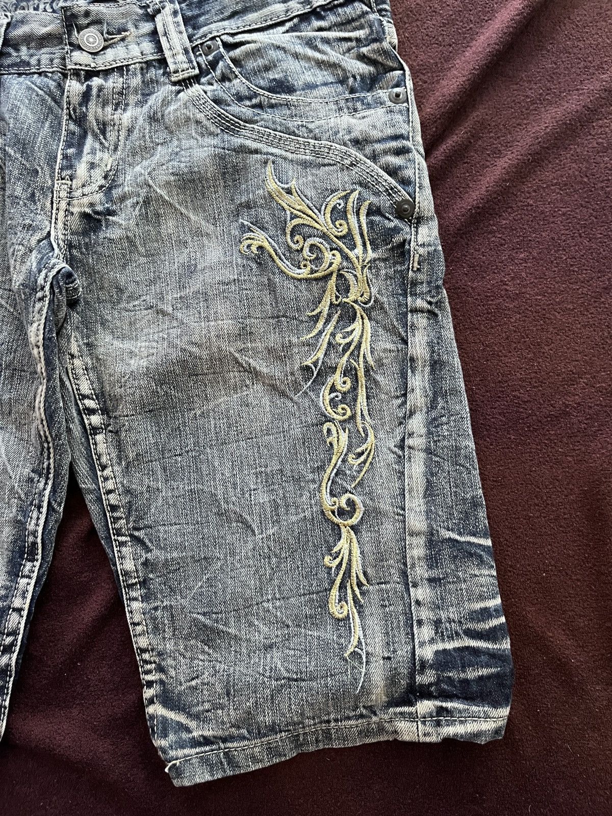 Tornado Mart 2000s TORNADO MART TRIBALL JEANS Size US 32 / EU 48 - 3 Thumbnail
