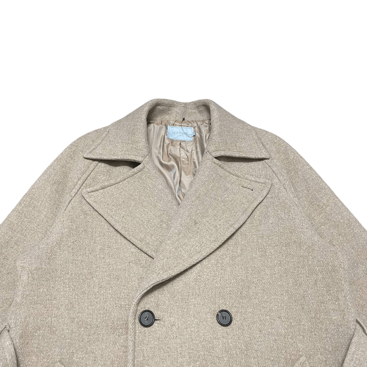 Japanese Brand Nominate Milano Heavy Long Coat Size US M / EU 48-50 / 2 - 2 Thumbnail