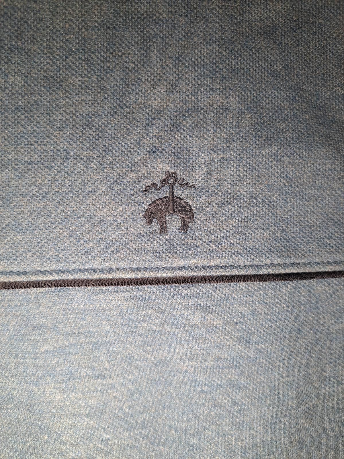 Brooks Brothers Brooks Brothers Quarter Zip Sweater Mens Medium Blue Cotton Size US M / EU 48-50 / 2 - 3 Thumbnail