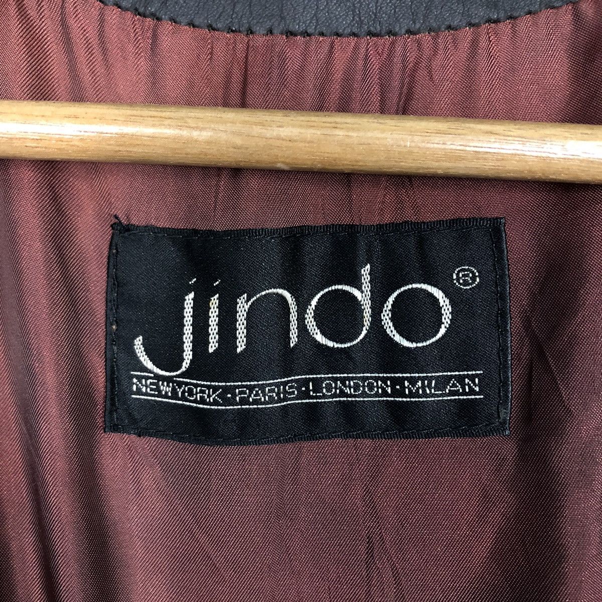 Japanese Brand 📌Vintage Biker Leather Jacket Jindo Blanket Issey Miyake Size US S / EU 44-46 / 1 - 19 Thumbnail