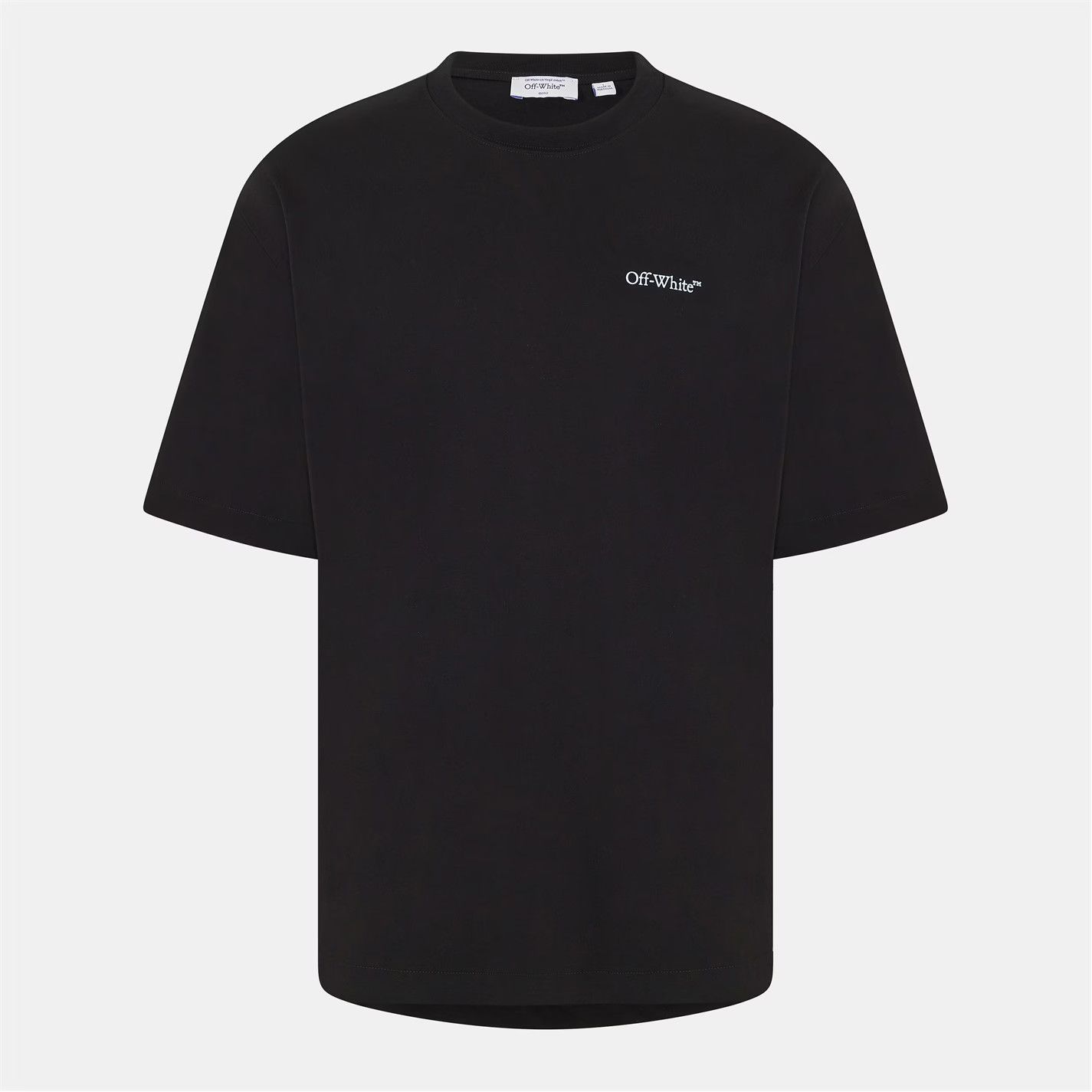 Off-White o1g2r1mq0226 Barber Skate T-Shirt In Black Size US XS / EU 42 / 0 - 1 Thumbnail