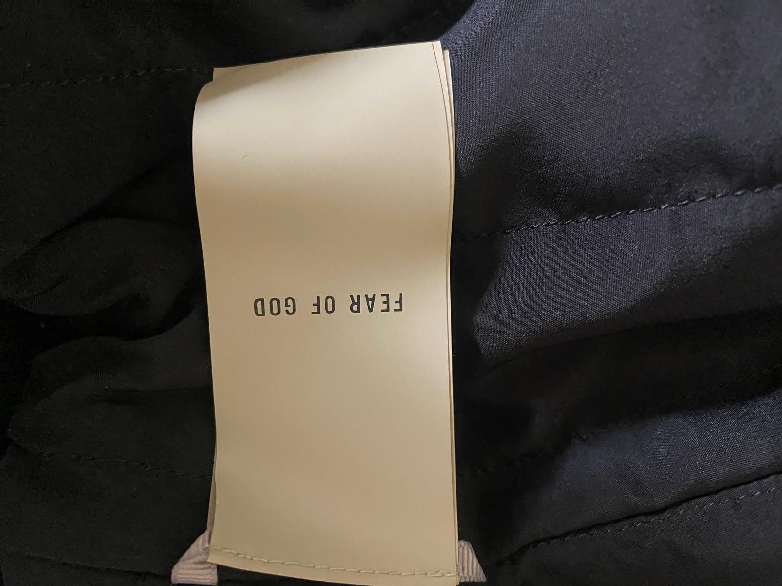Fear of God Leather Moto Stripe Bomber Jacket – NEW w/ Tags – Authentic Size US M / EU 48-50 / 2 - 7 Thumbnail
