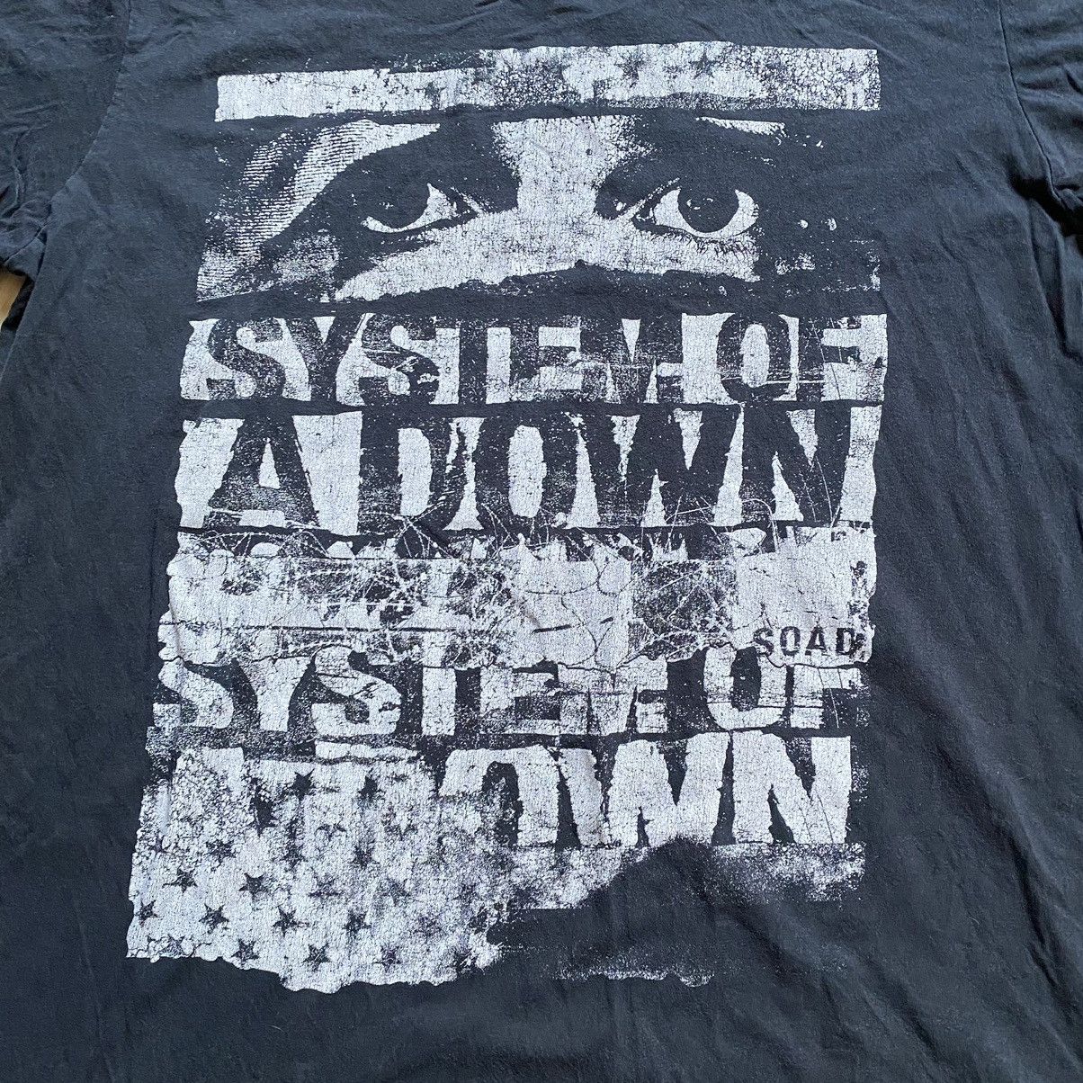 Band Tees SYSTEM OF A DOWN Y2K EYES PRINT T SHIRT Size US L / EU 52-54 / 3 - 2 Thumbnail