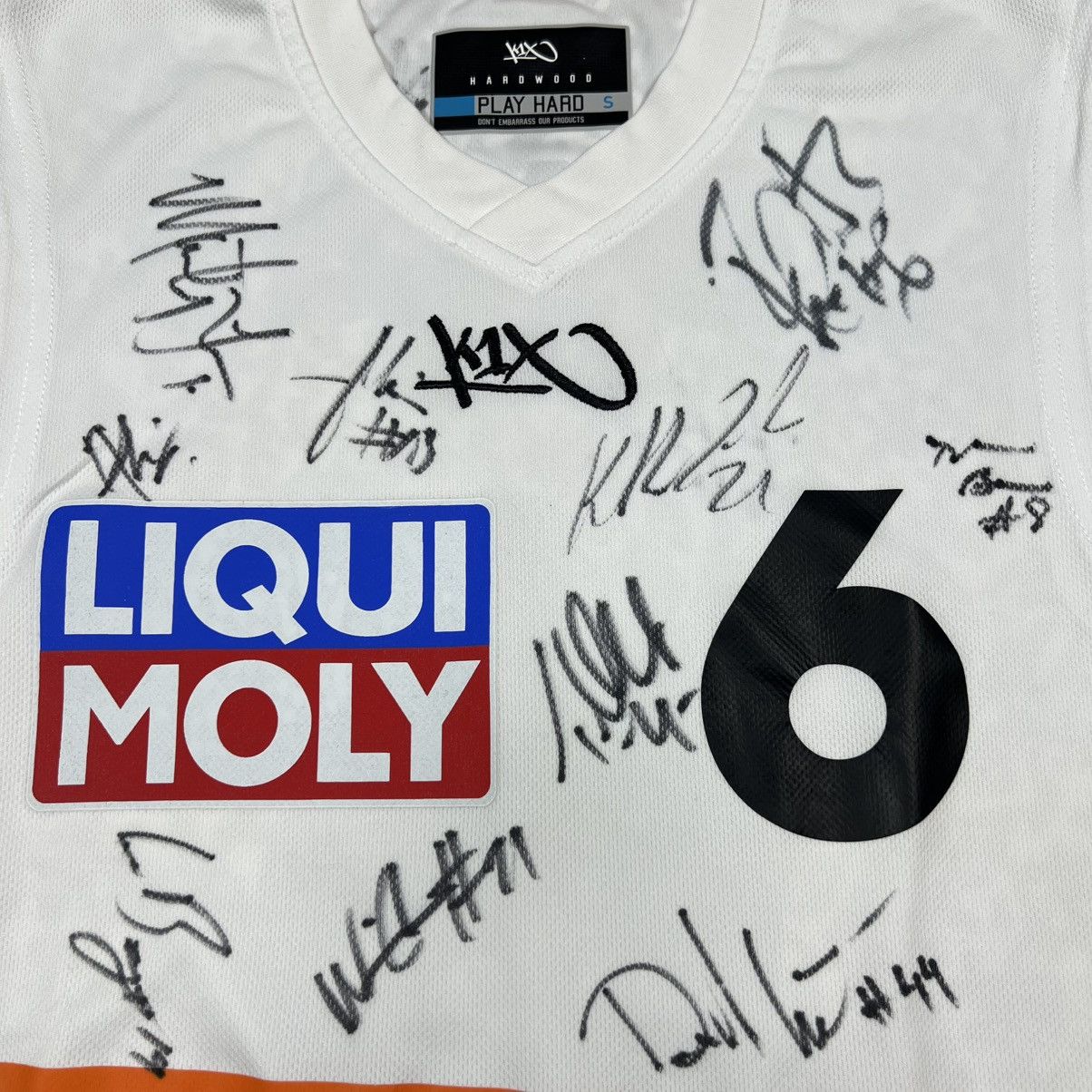 K1X Ratiopharm Ulm Jonas Signed Full Team Rare Basketball Jersey Size US S / EU 44-46 / 1 - 14 Thumbnail