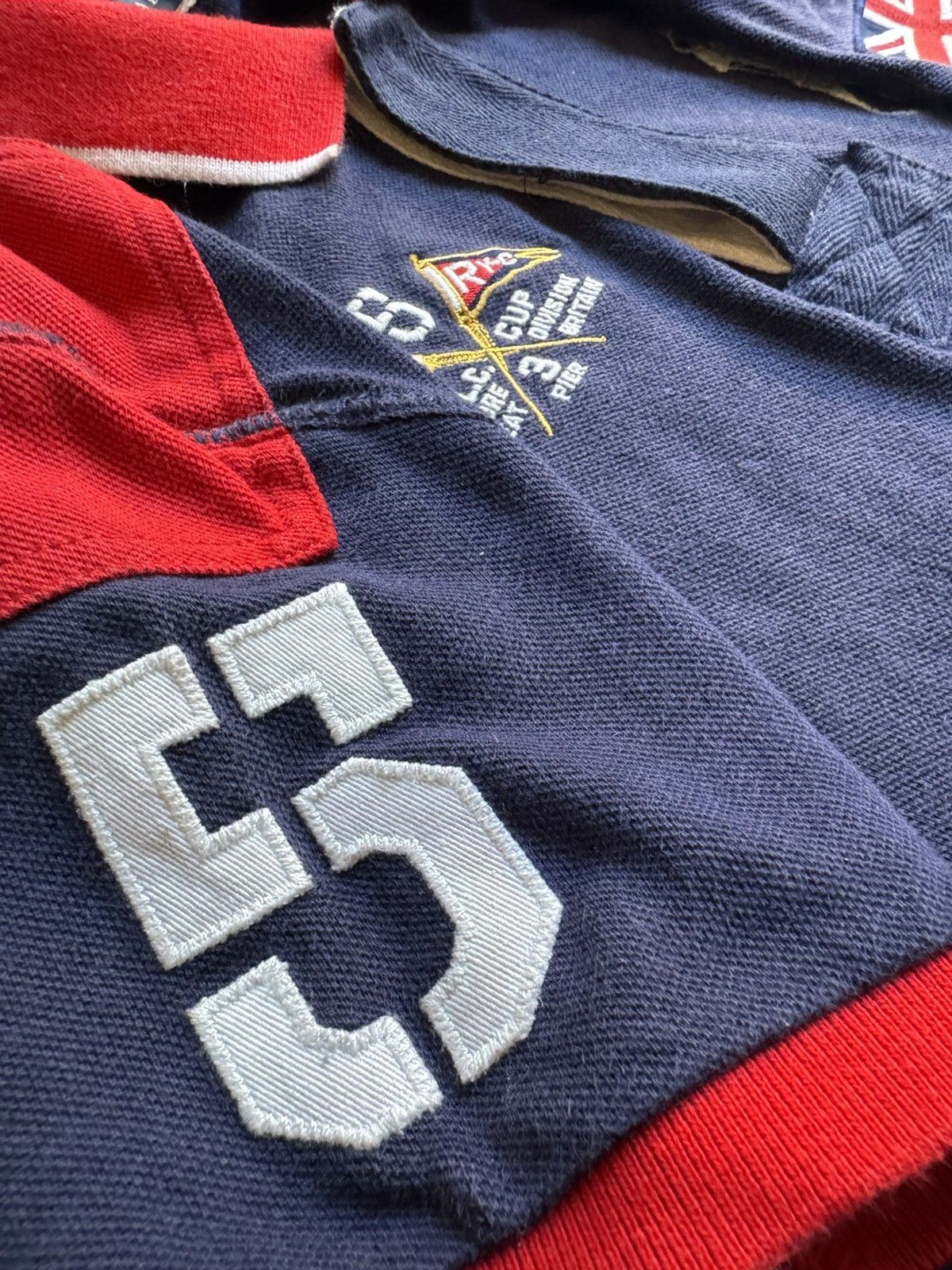 Polo Ralph Lauren × Ralph Lauren Chief Keef Ralph Lauren GBR Skinny Fit Polo Size US S / EU 44-46 / 1 - 8 Thumbnail