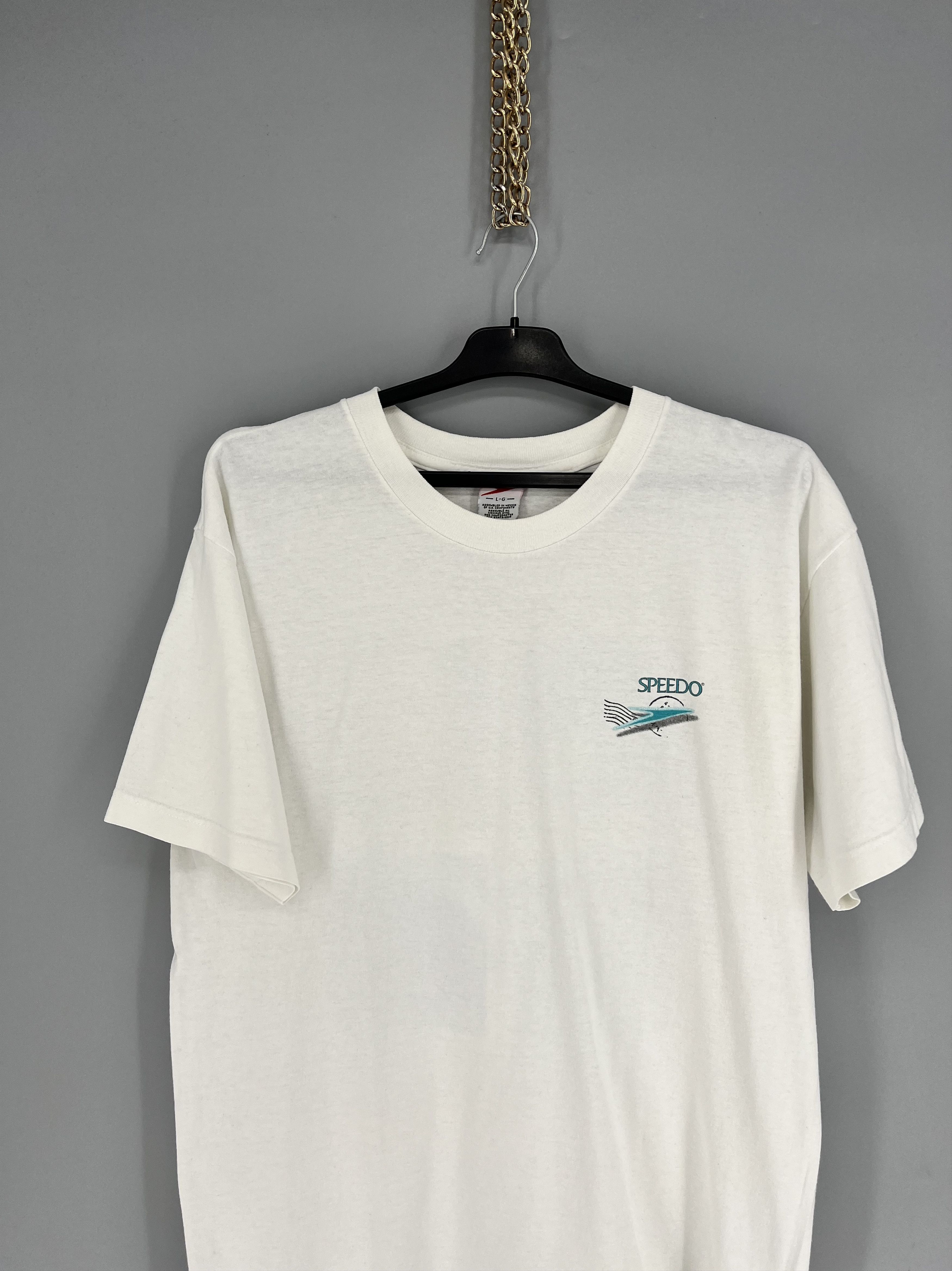 Speedo T shirt Vintage Speedo 1999 L Timbre Nature Dauphin Size US L / EU 52-54 / 3 - 7 Thumbnail