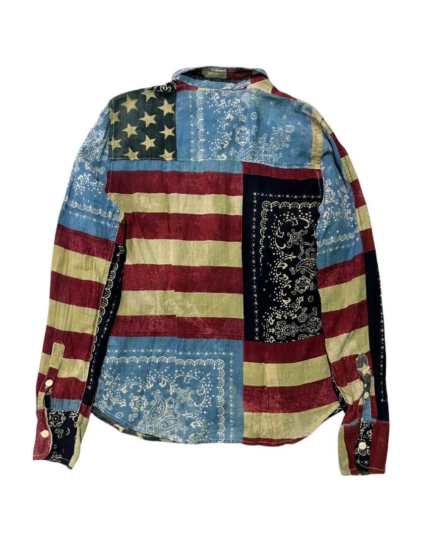 Denim & Supply Ralph Lauren Denim supply RL Paisley America flag Size US M / EU 48-50 / 2 - 2 Thumbnail