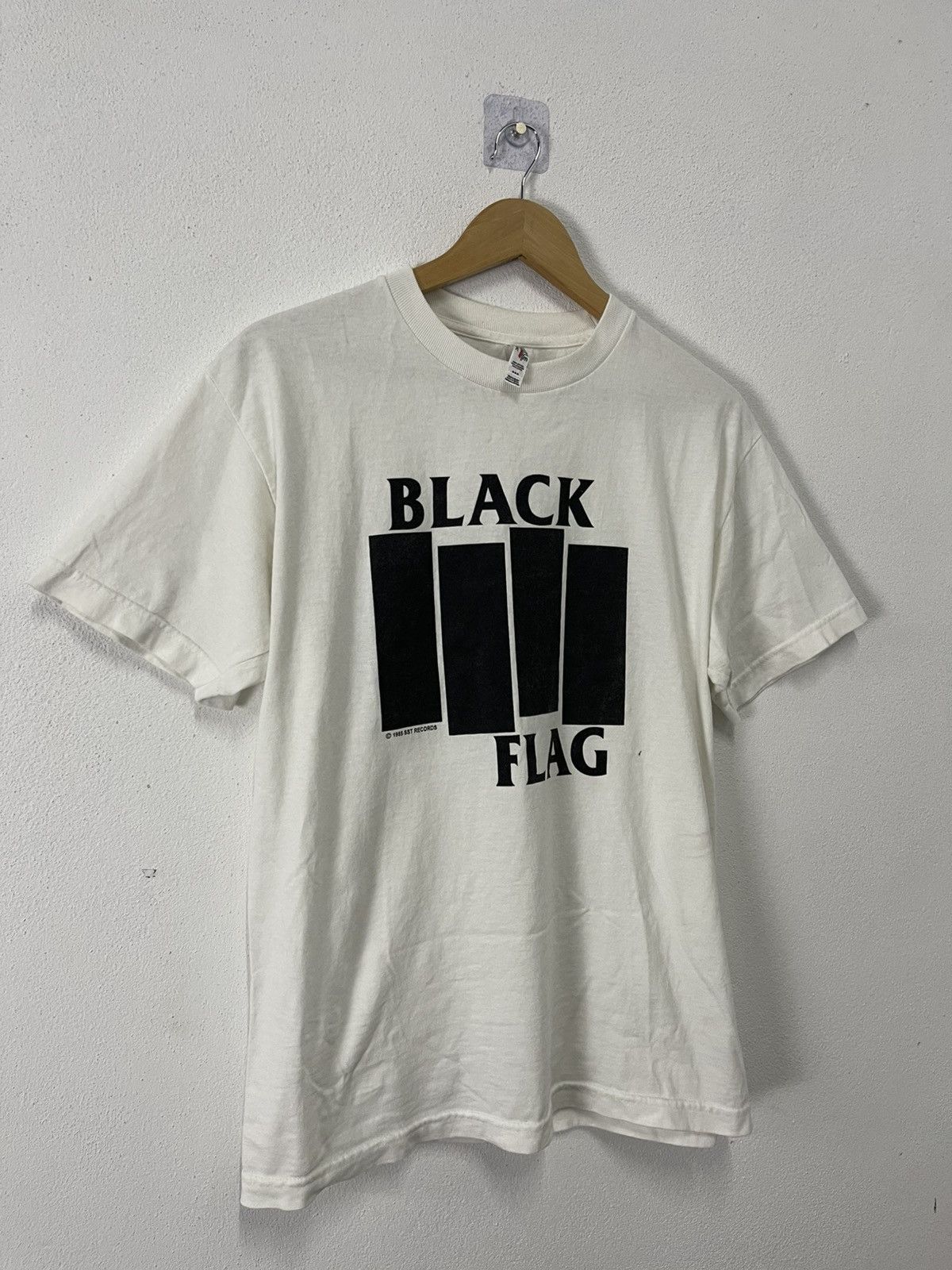 Band Tees × Black Flag Black Flag 1985 sst RECORDS shirt📸 Size US M / EU 48-50 / 2 - 3 Thumbnail