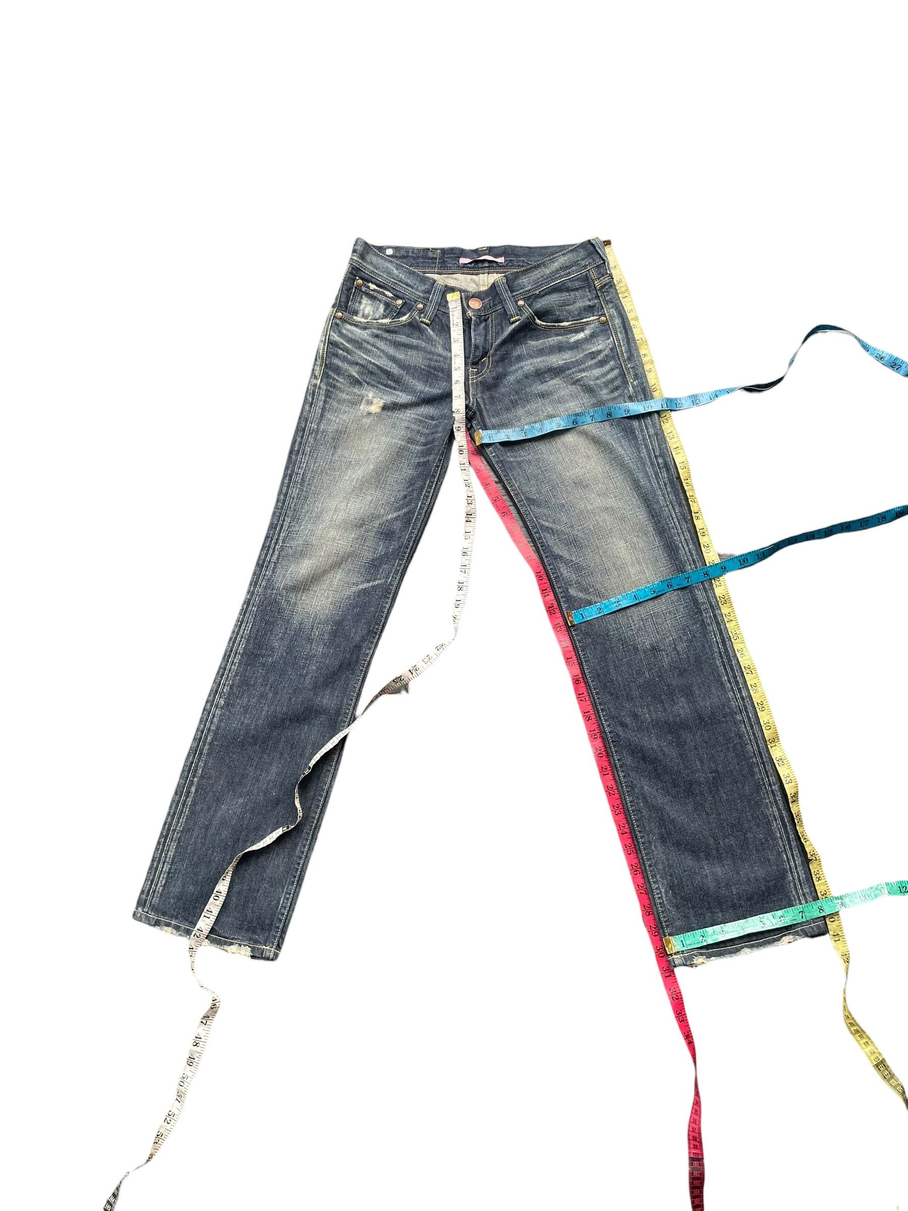 Levi's Vintage 2006 Levis 903 Lady Distresed Denim Size 31" - 16 Thumbnail