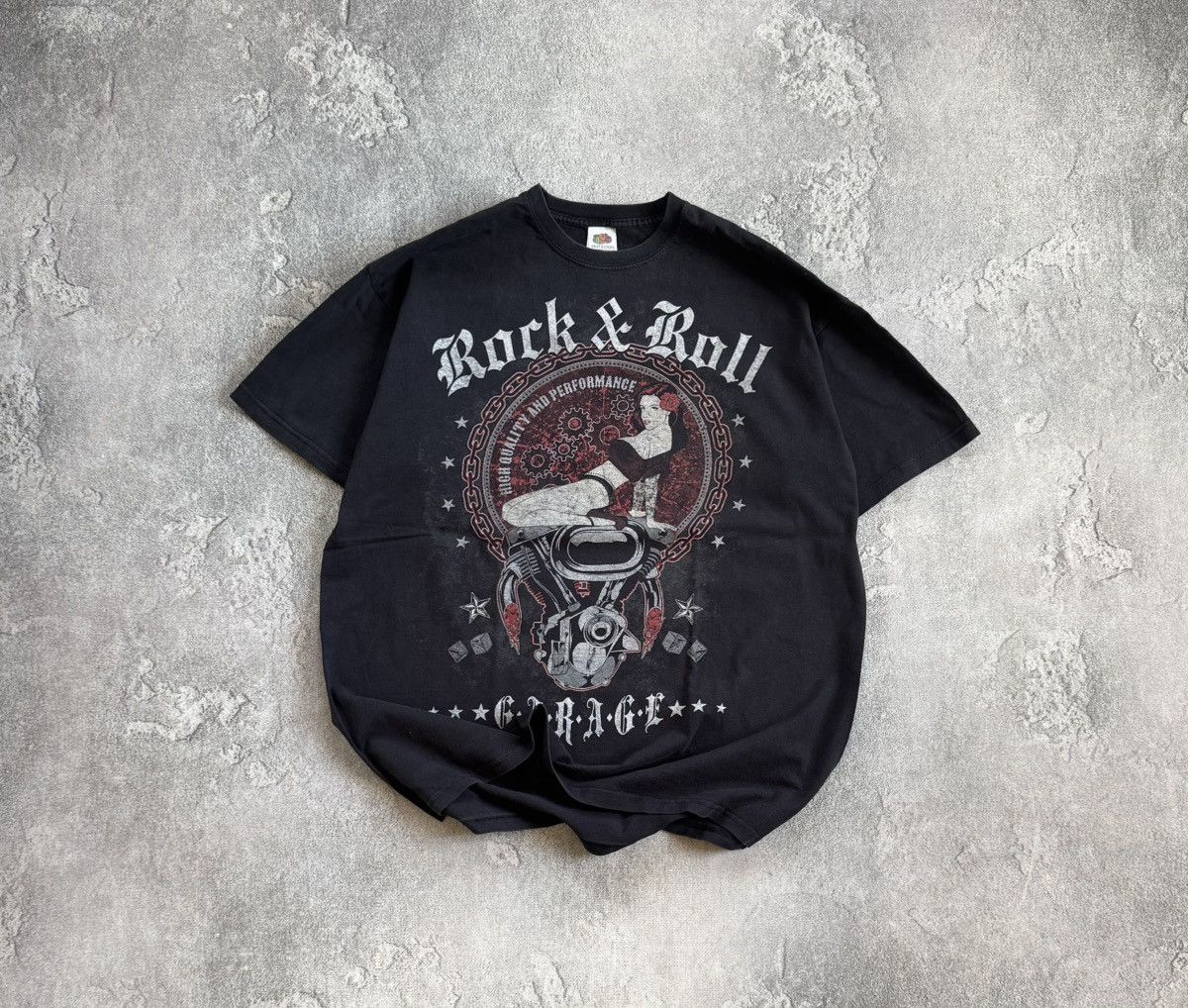 Band Tees Rock & Roll Garage nude Girl tee tshirt vintage 90s Size US XL / EU 56 / 4 - 1 Thumbnail