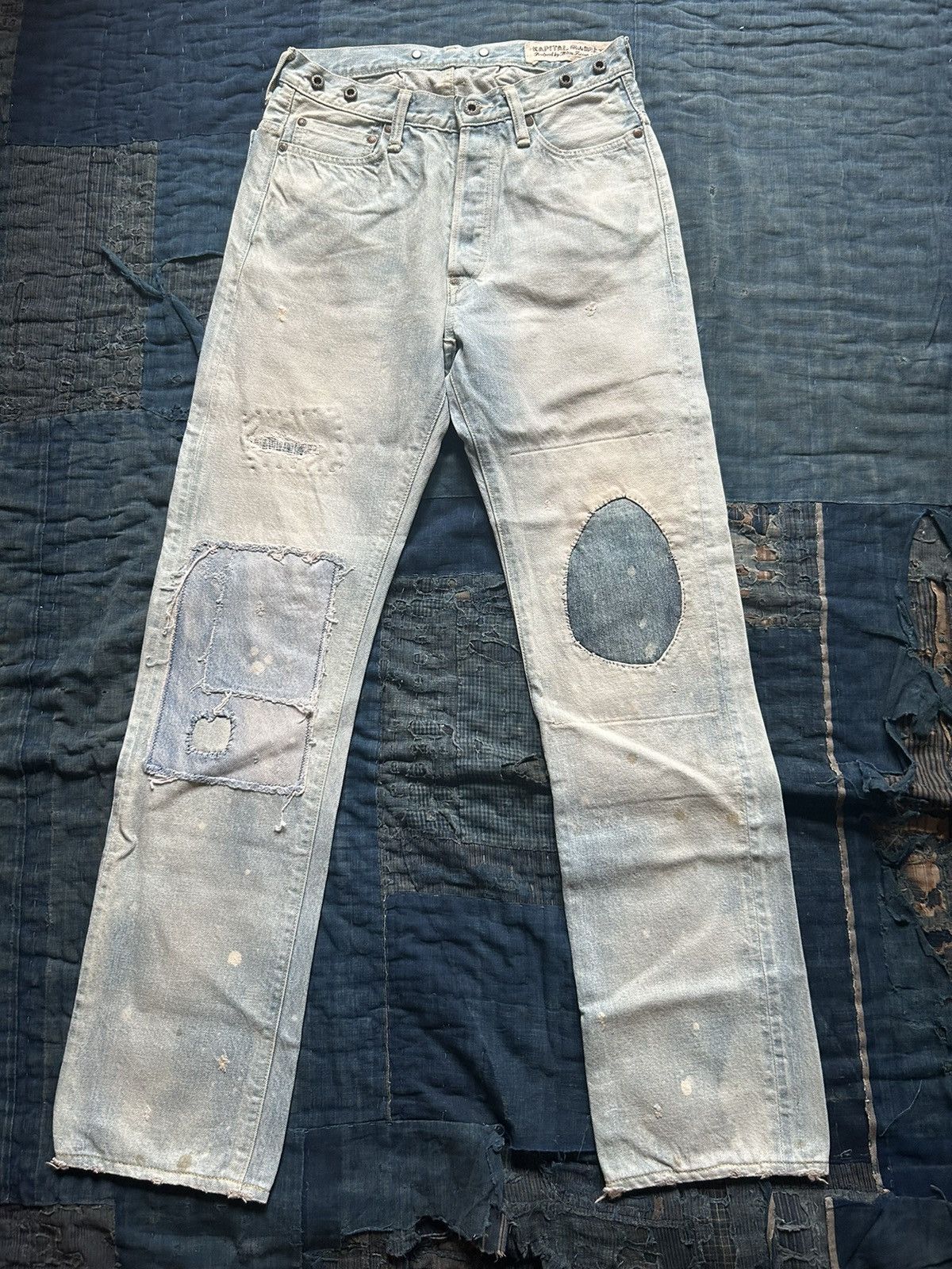 Kapital × Kapital Kountry Kapital kountry patchwork denim Size US 30 / EU 46 - 1 Thumbnail