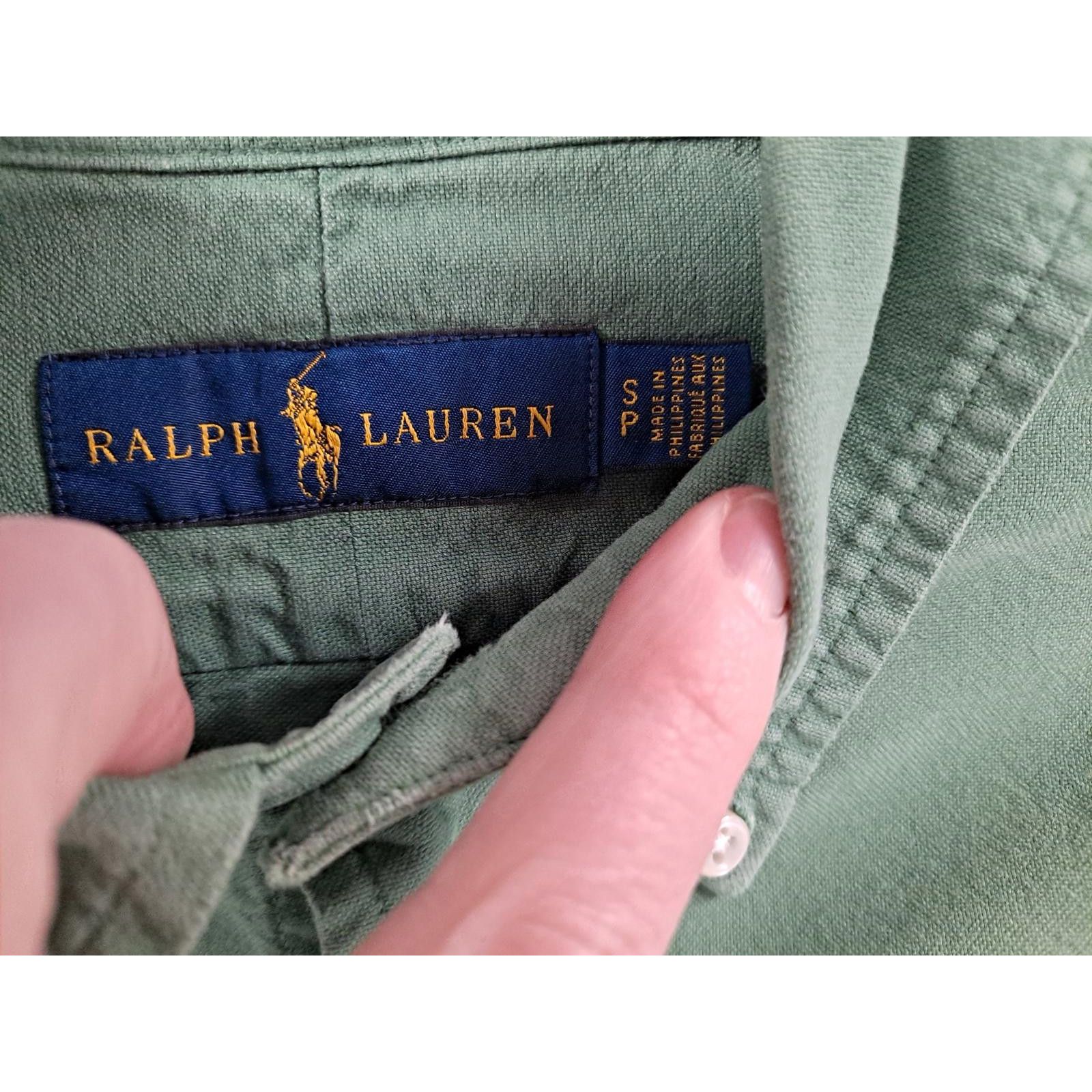 Ralph Lauren Ralph Lauren Button Up Shirt with Embroidered Logo Size US S / EU 44-46 / 1 - 3 Thumbnail