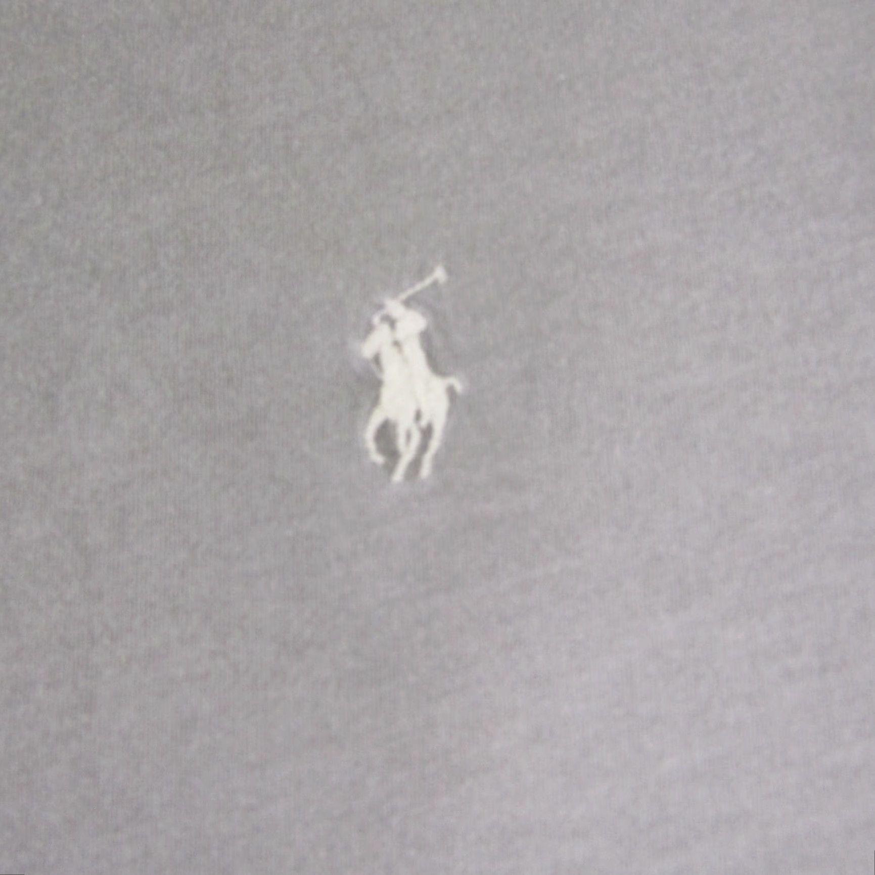 Polo Ralph Lauren VINTAGE Polo Ralph Lauren Shirt Mens Large Gray Solid V-Neck Short Sleeve Logo Casual Size US L / EU 52-54 / 3 - 3 Thumbnail
