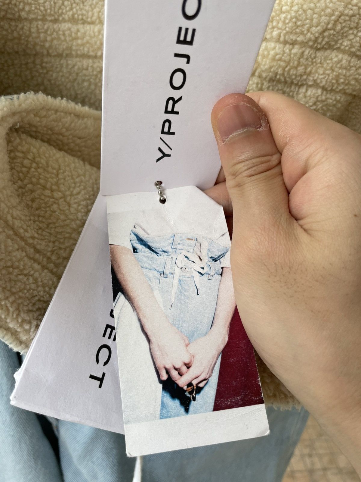 Y/Project Y/Project shearling double waist jeans Size US 28 / EU 44 - 4 Thumbnail