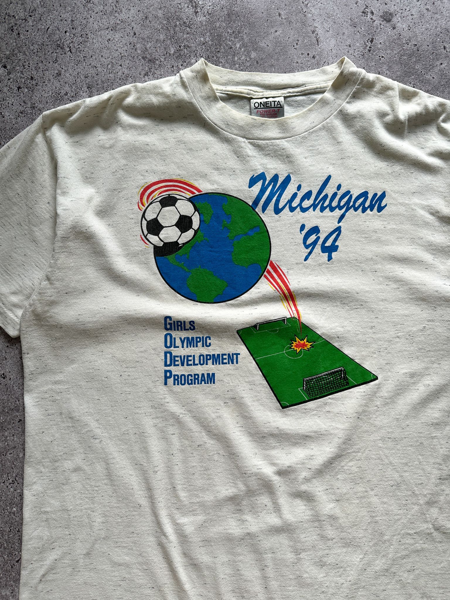 Vintage Vintage 1994 Michigan Soccer Tee Size US XL / EU 56 / 4 - 3 Thumbnail