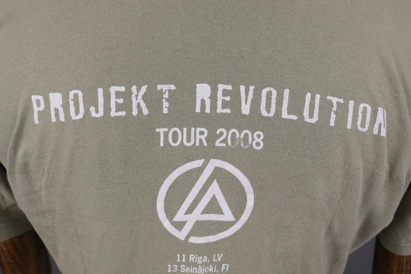 Designer LINKIN PARK Project Revolution 2008 Summer T-Shirt Size M Size US M / EU 48-50 / 2 - 12 Thumbnail
