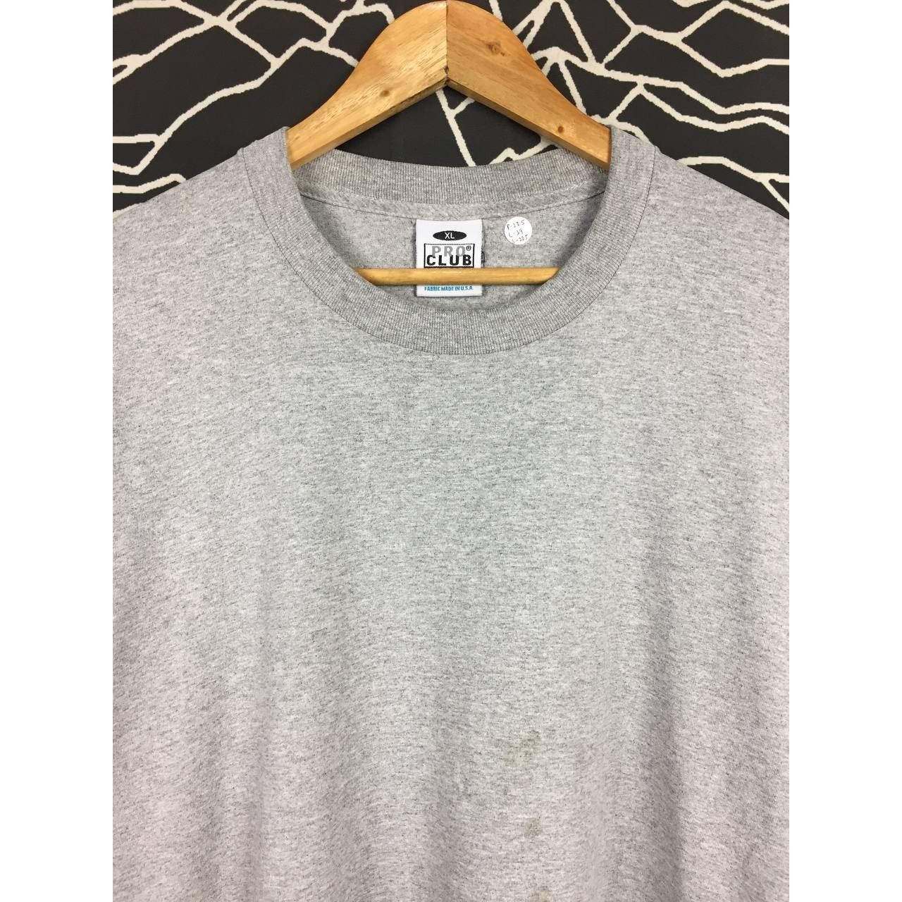 Rap Tees × Vintage Vtg Distressed Pro Club Heavy Weight Plain Blank Rap Tees Size US XL / EU 56 / 4 - 3 Thumbnail