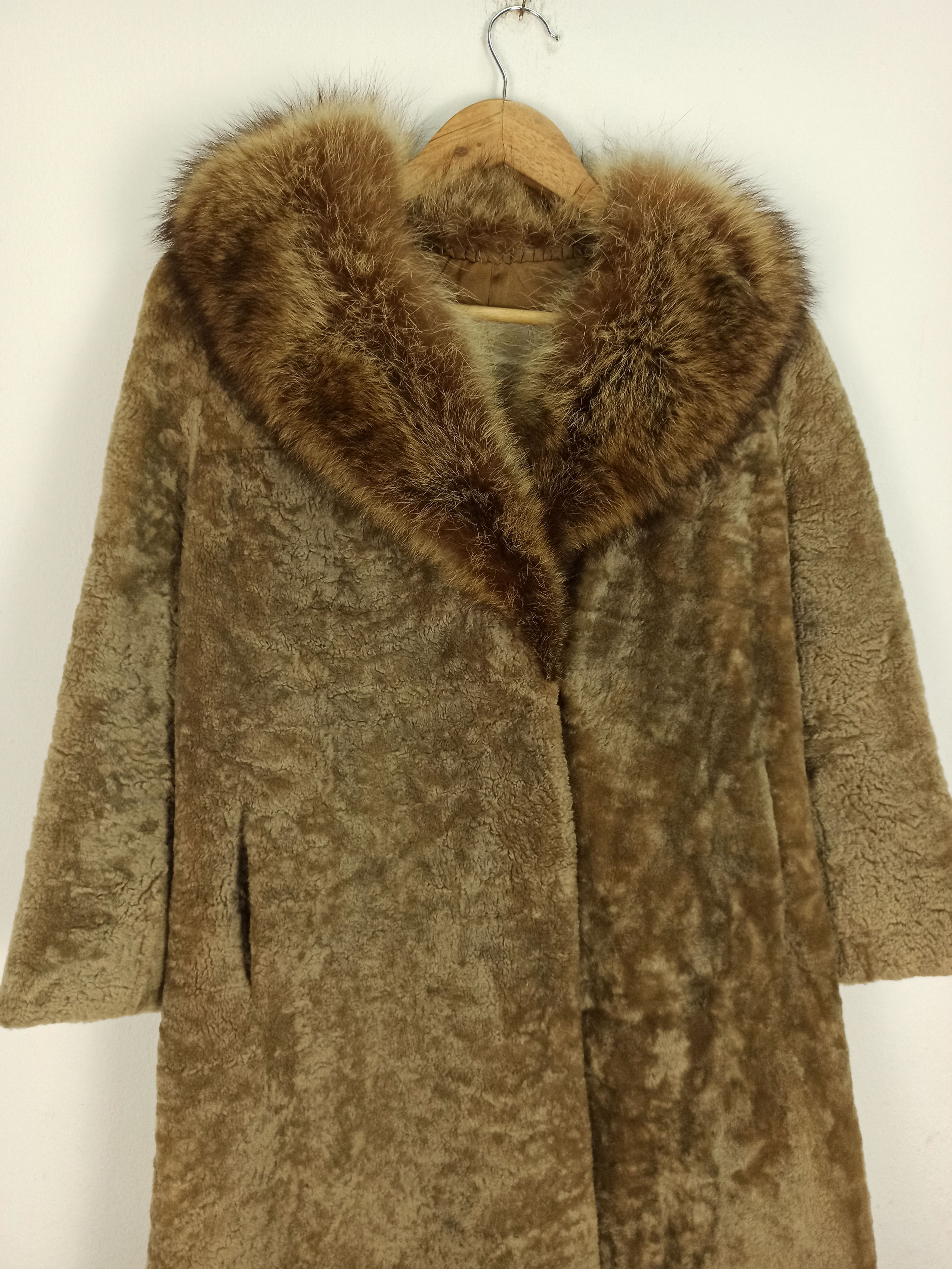 Japanese Brand Vintage San Marco Fur Winter Jacket Luxury Size S / US 4 / IT 40 - 3 Thumbnail