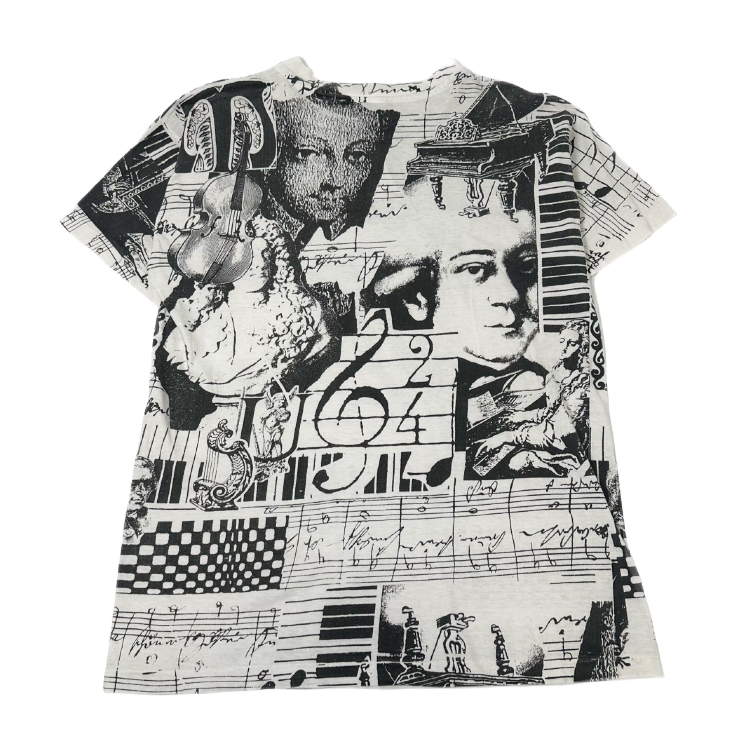 Vintage Vintage Contempo Beethoven AOP Music Tee L Size US L / EU 52-54 / 3 - 1 Thumbnail