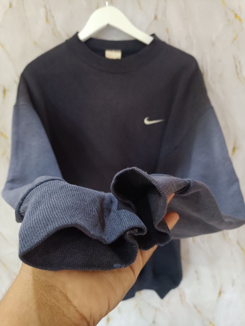 Nike × Vintage VINTAGE NIKE SMALL LOGO SWEATSHIRT Size US L / EU 52-54 / 3 - 3 Thumbnail