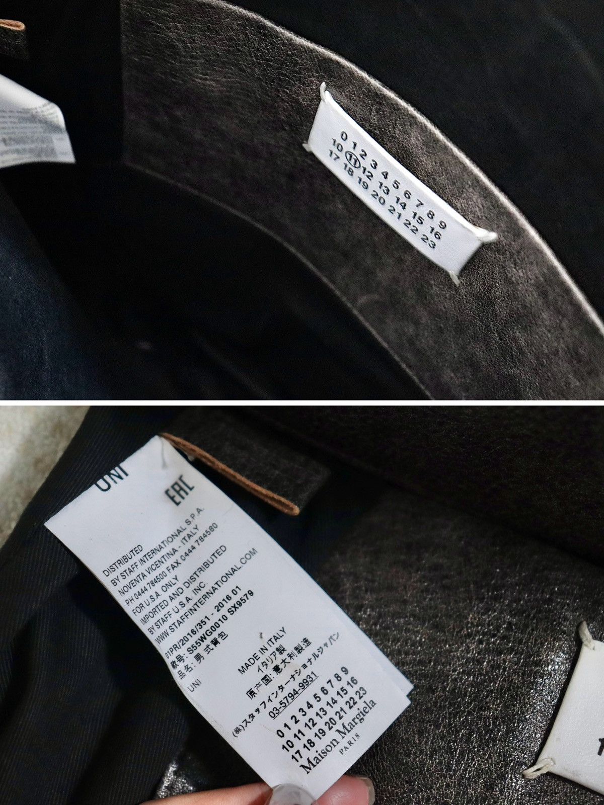 Maison Margiela Maison Martin Margiela Leather Bag（Real