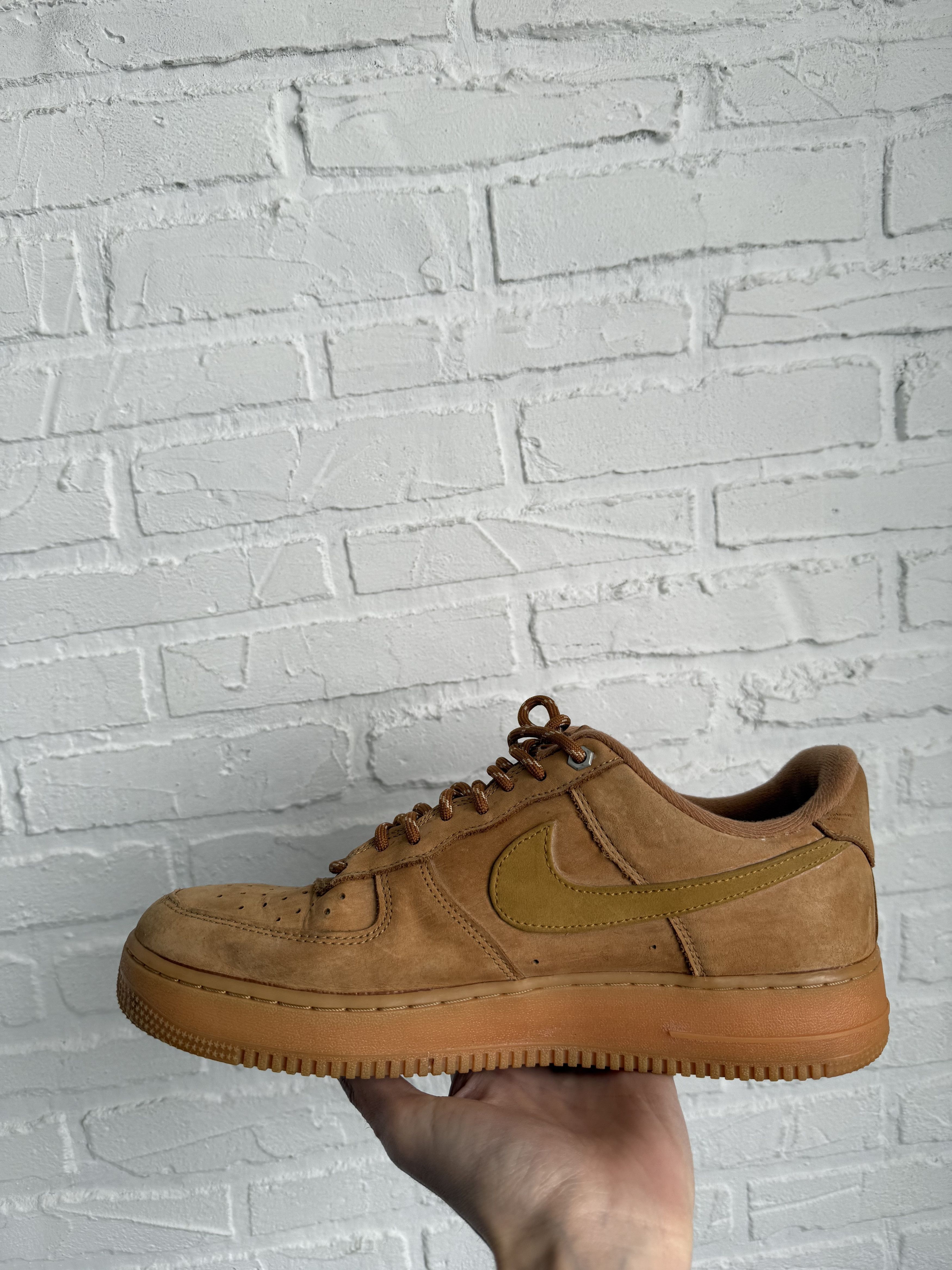 Nike Nike Air Force 1 wb flax suede leather sneakers Size US 11.5 / EU 44-45 - 10 Thumbnail