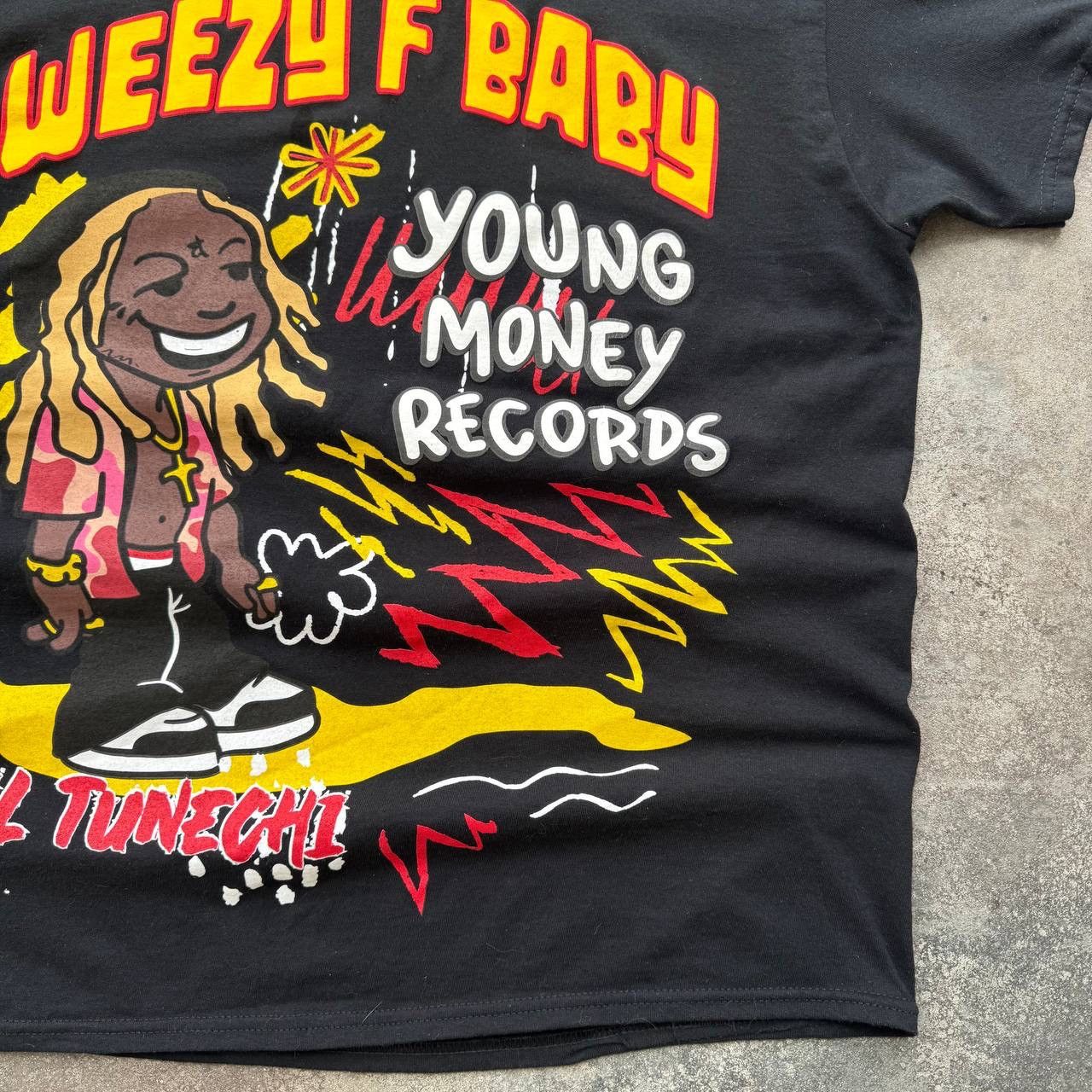 Rap Tees Lil Wayne OG Double Side Printed T-Shirt Size US L / EU 52-54 / 3 - 6 Thumbnail