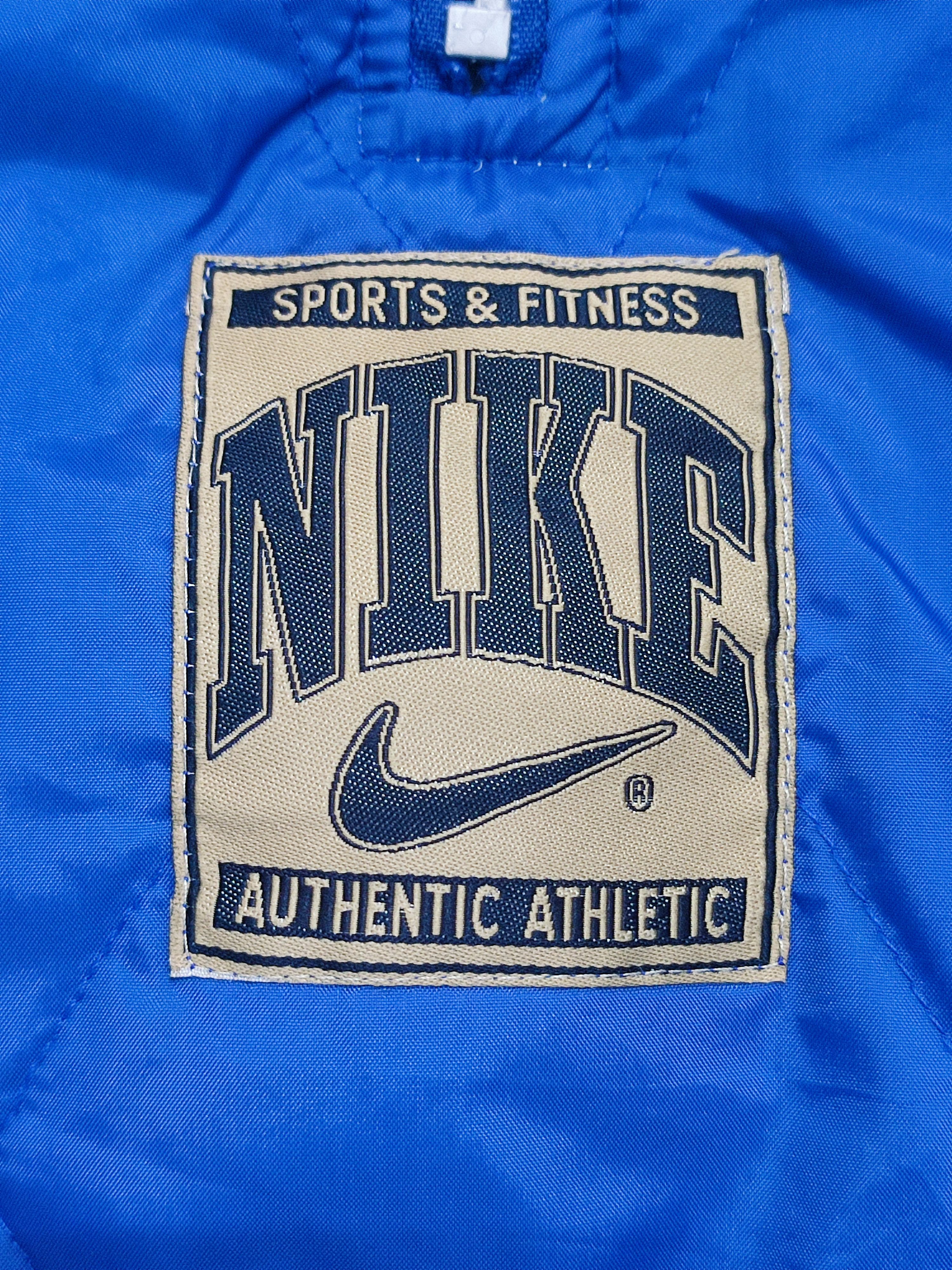 Nike Vintage 1990s Nike Centre Logo Reversible Light Jacket Size US M / EU 48-50 / 2 - 12 Thumbnail