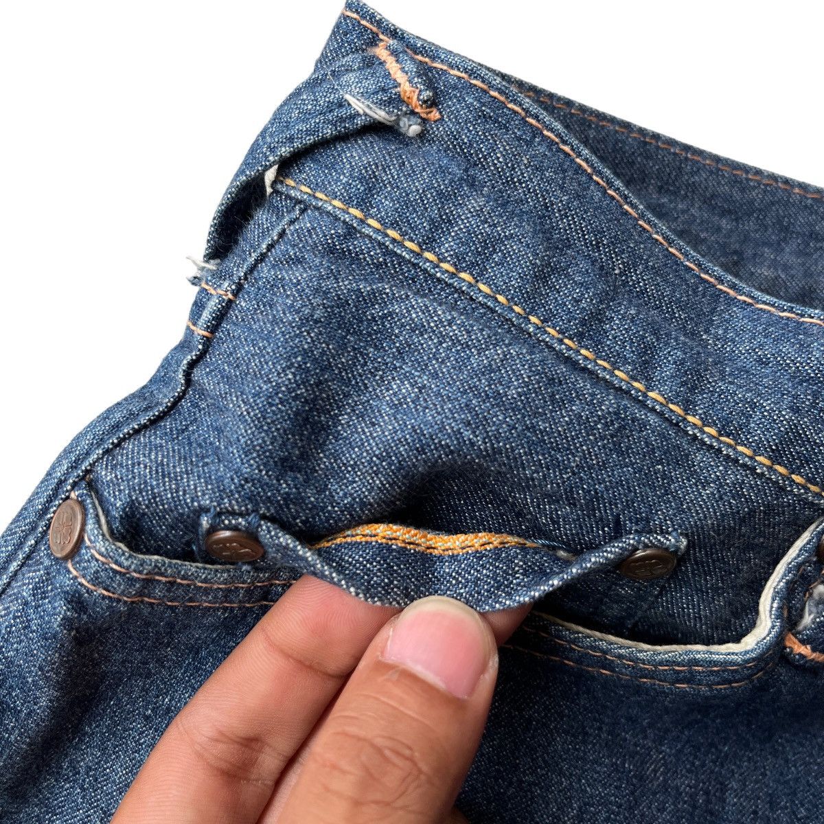 Evisu × Japanese Brand RARE YAMANE PRINTED SEAGULL SELVEDGE JORTS Size US 30 / EU 46 - 12 Thumbnail