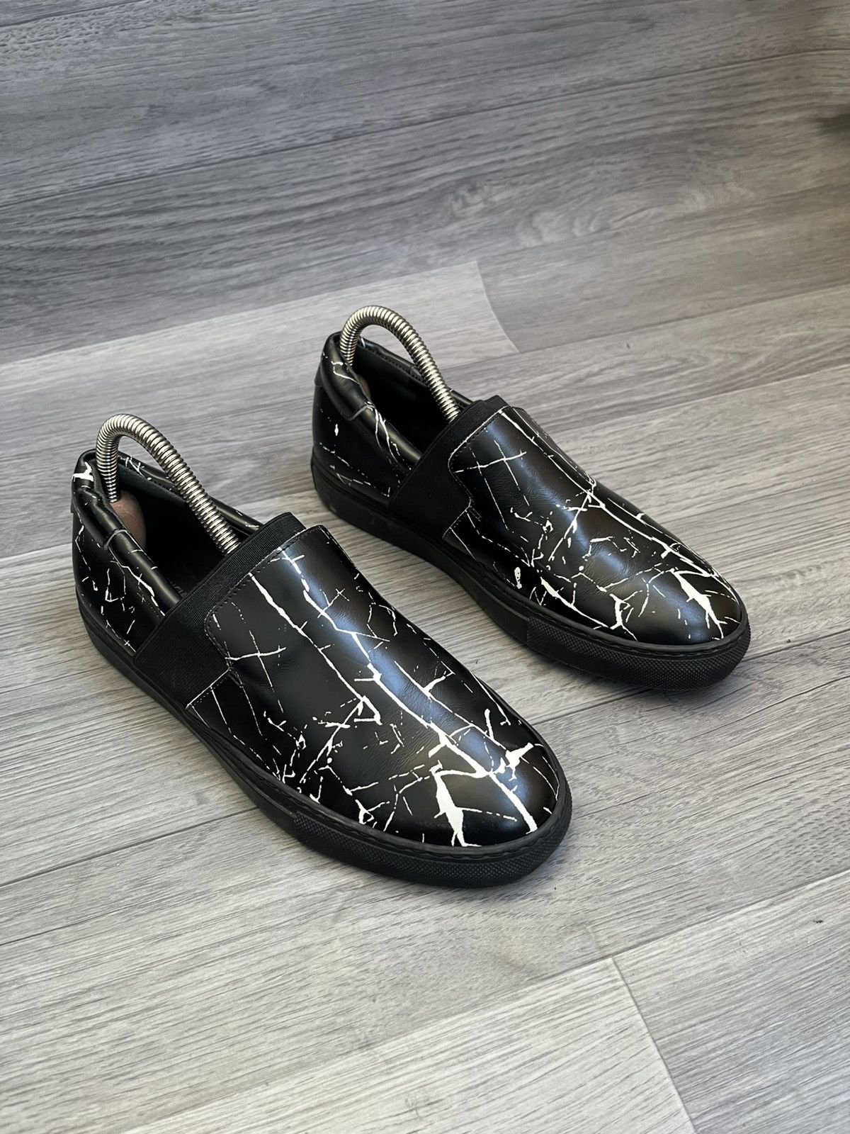 Balenciaga Balenciaga arena marble print slip on sneakers sz 37 Size US 7 / IT 37 - 8 Thumbnail