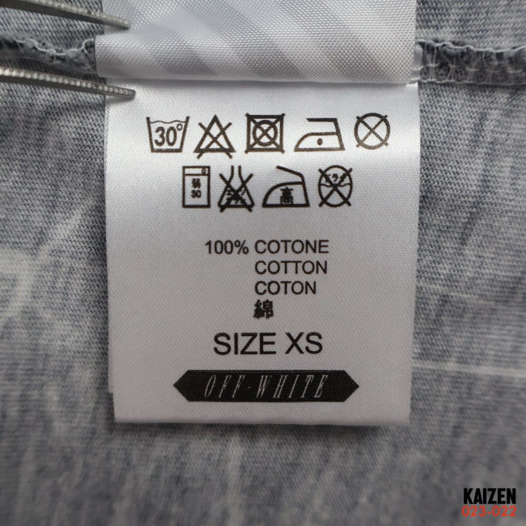 Off-White OFF-WHITE - CARAVAGGIO MARBLE TEE Size US XS / EU 42 / 0 - 11 Thumbnail