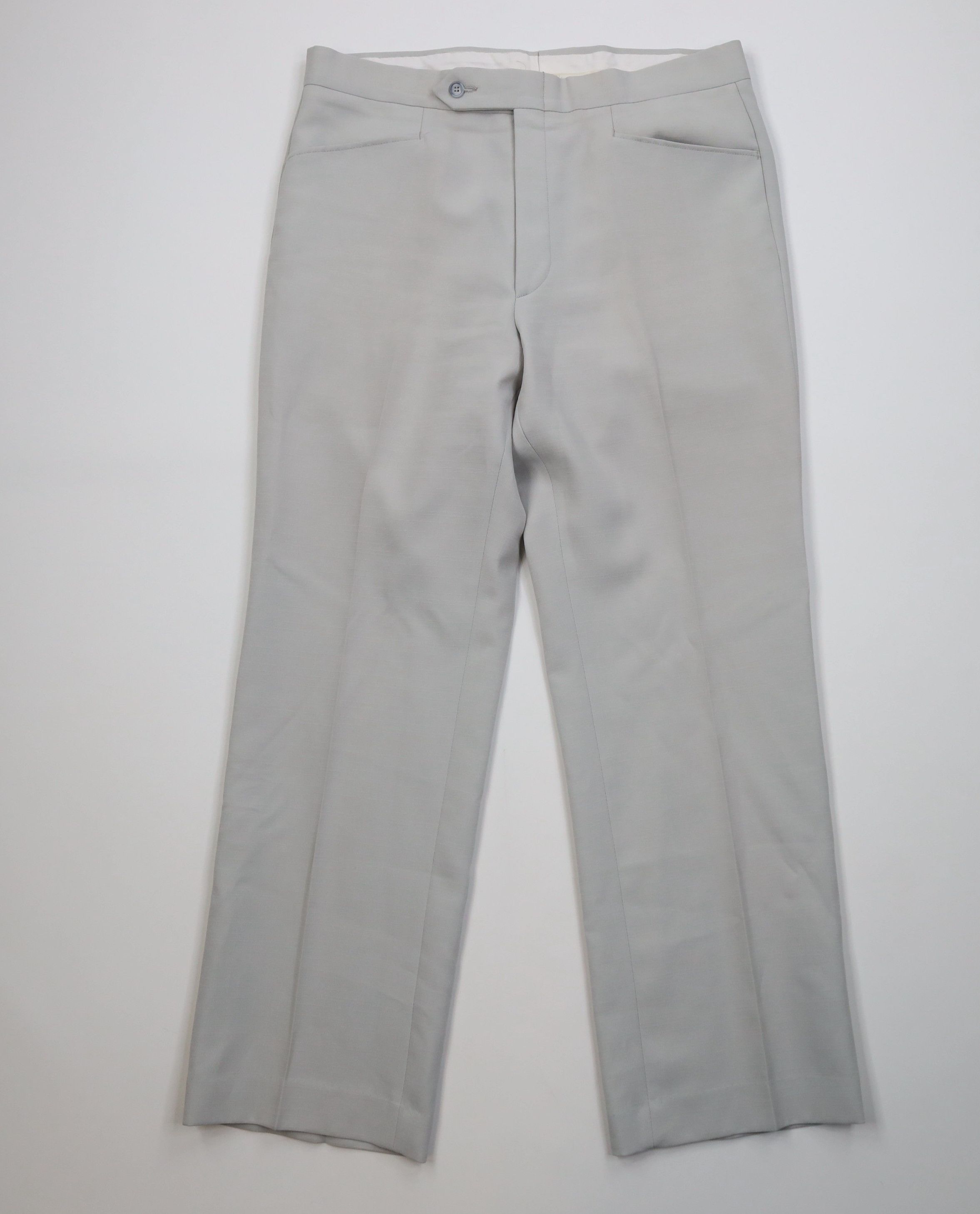Vintage Vintage 70s Streetwear Wide Leg Chino Pants Trousers USA Size US 34 / EU 50 - 1 Thumbnail