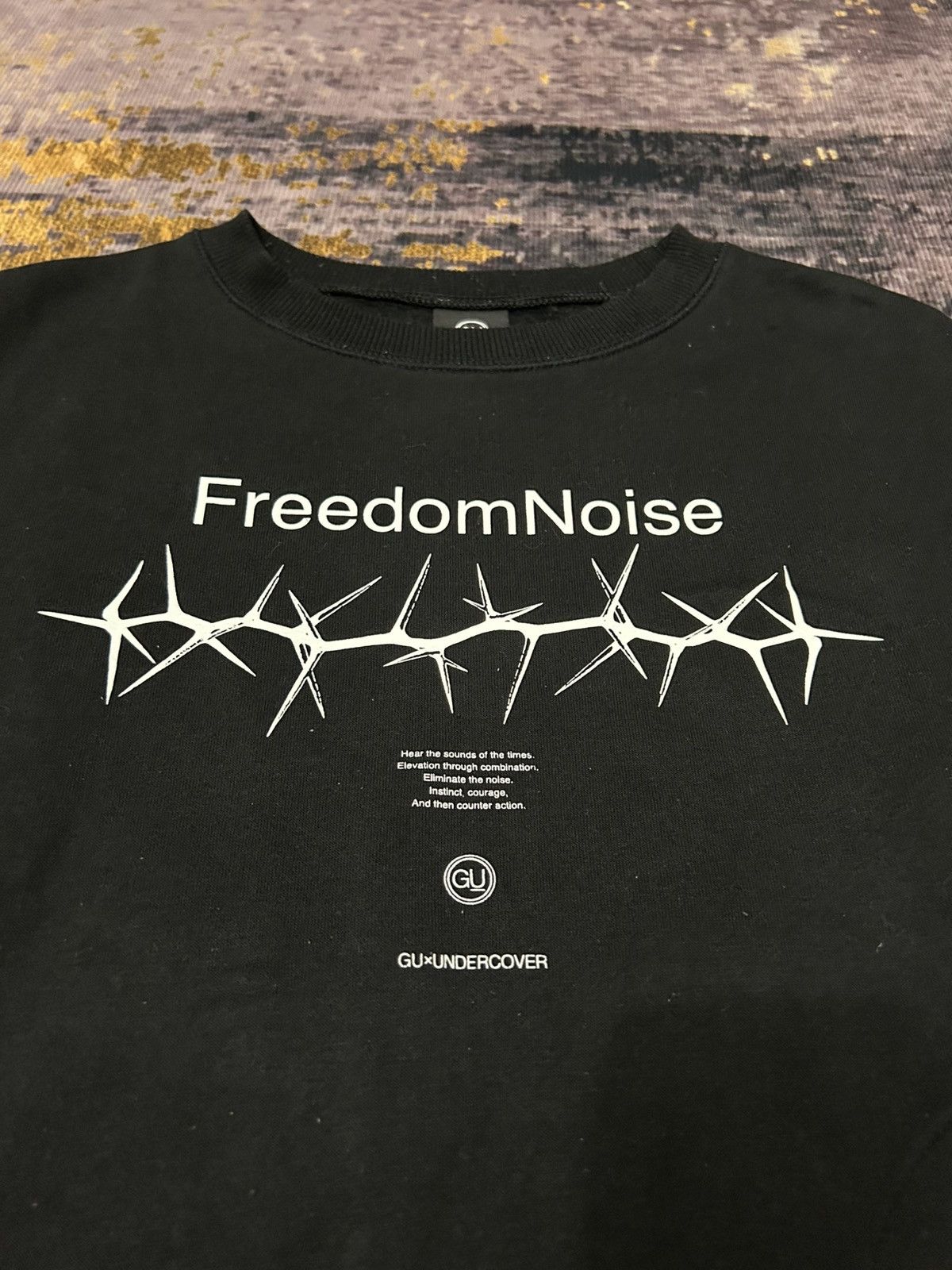 Undercover GU X Undercover Freedom Noise Sweatshirt Size US S / EU 44-46 / 1 - 4 Thumbnail