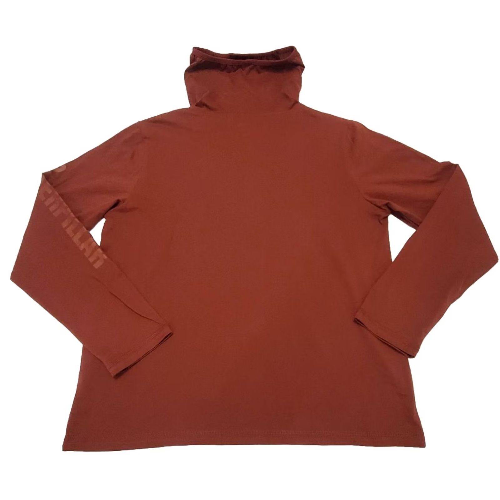 Caterpillar Caterpillar ViralOff Long Sleeve Shirt Unisex Sz L Marroon Red With Gator Mask Size US L / EU 52-54 / 3 - 3 Thumbnail