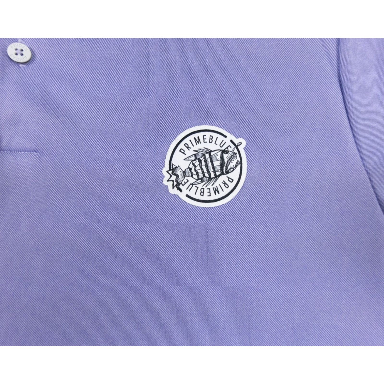 Adidas Adidas Polo Shirt Men's Medium Purple Short Sleeve Primeblue Adult Collared Size US M / EU 48-50 / 2 - 3 Thumbnail