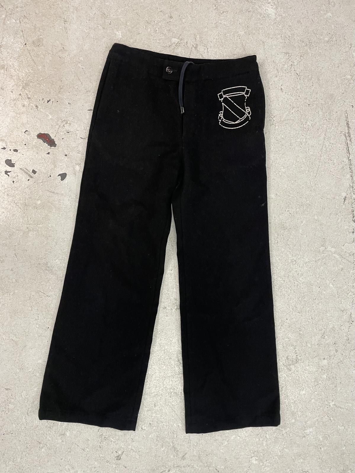 Other Number Nine Aw01 Sheild Crest Wool Pants Size US 31 - 1 Thumbnail