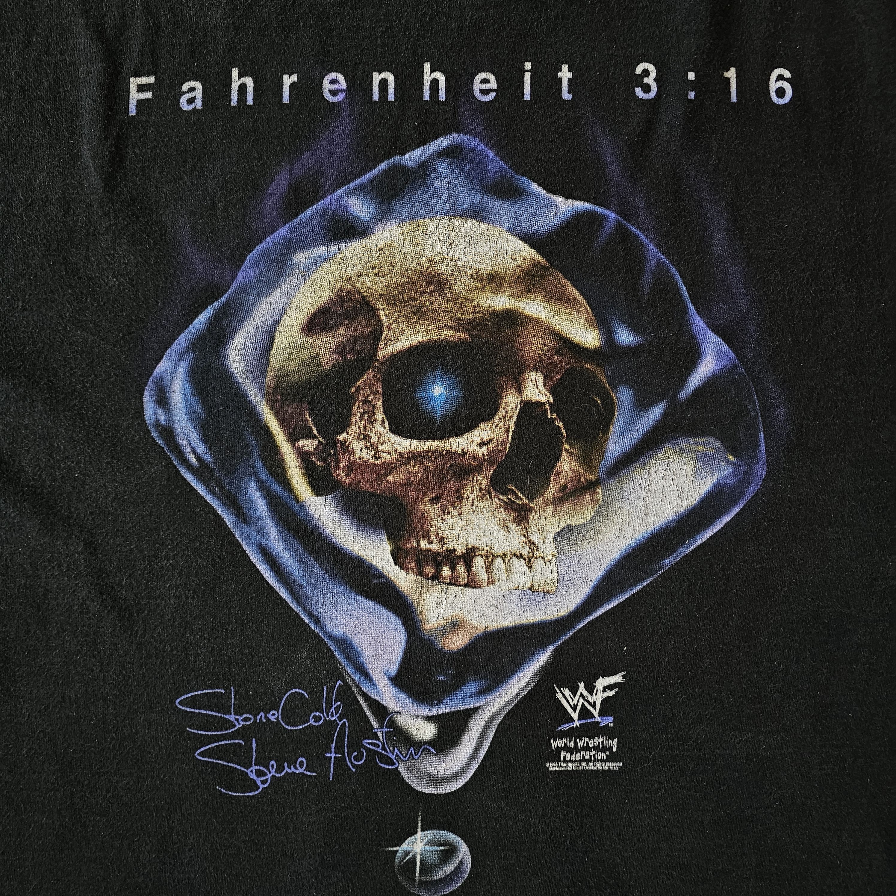 WWE × WWF Vintage 1999 WWF Stone Cold Steve Austin tee shirt Size US L / EU 52-54 / 3 - 2 Thumbnail