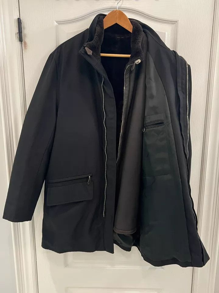 Original HERMES 2-1 Shearling Jacket Gr.50 US.40 $18,000 USD