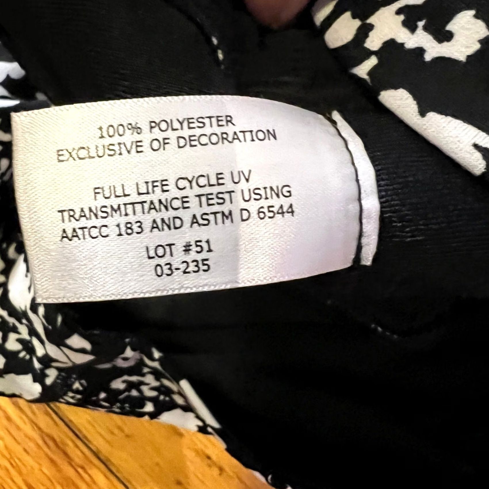 Vintage Coolibar Leggings Skirt Skort Womens Medium Black Crop Pants Womens M Black Size 32" / US 10 / IT 46 - 5 Thumbnail