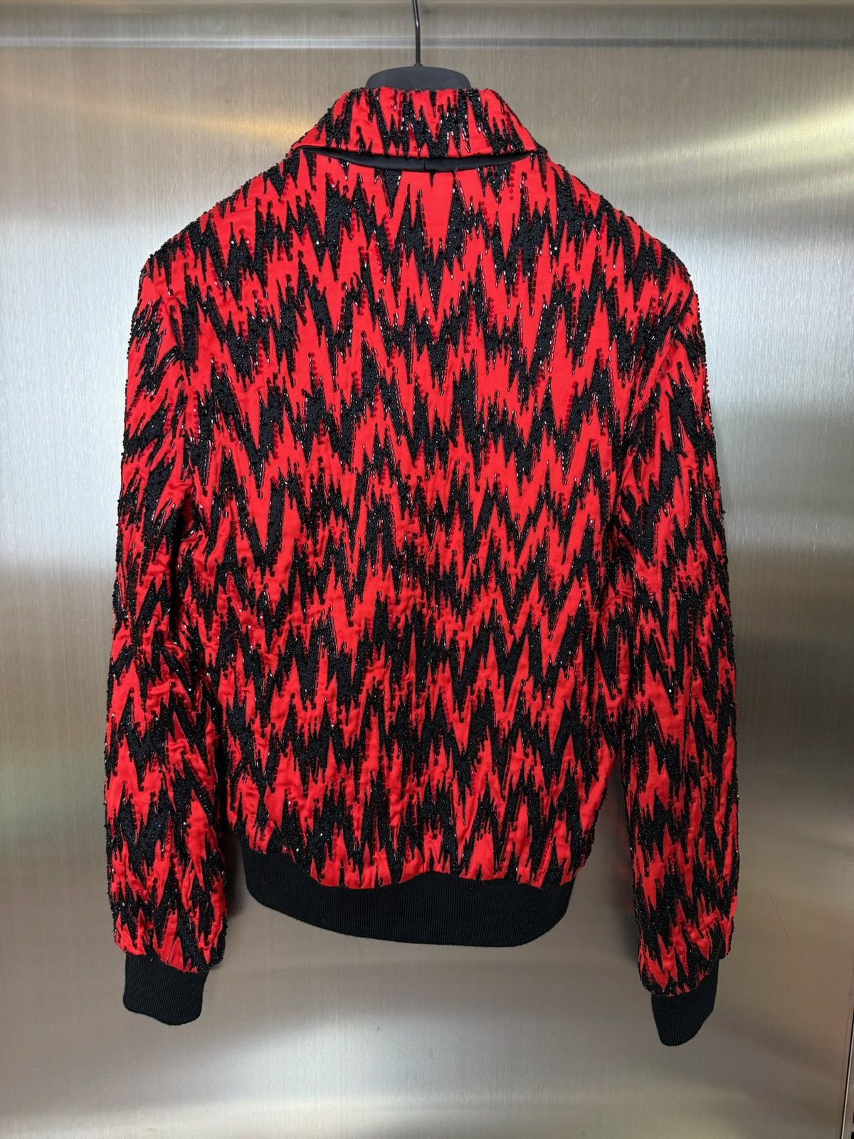 Saint Laurent Paris Aw15 zic zag Lighting Jacket Size US S / EU 44-46 / 1 - 2 Thumbnail