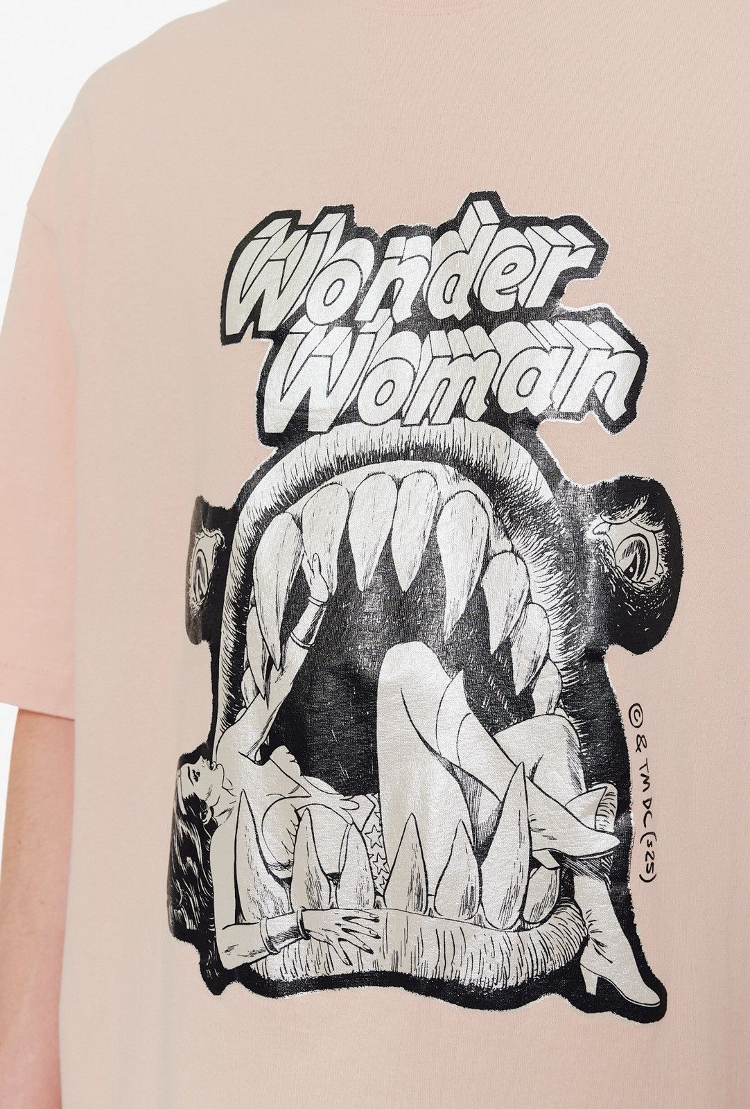 Acne Studios Last Acne Studios Printed Wonder Woman T-Shirt Size US L / EU 52-54 / 3 - 3 Thumbnail