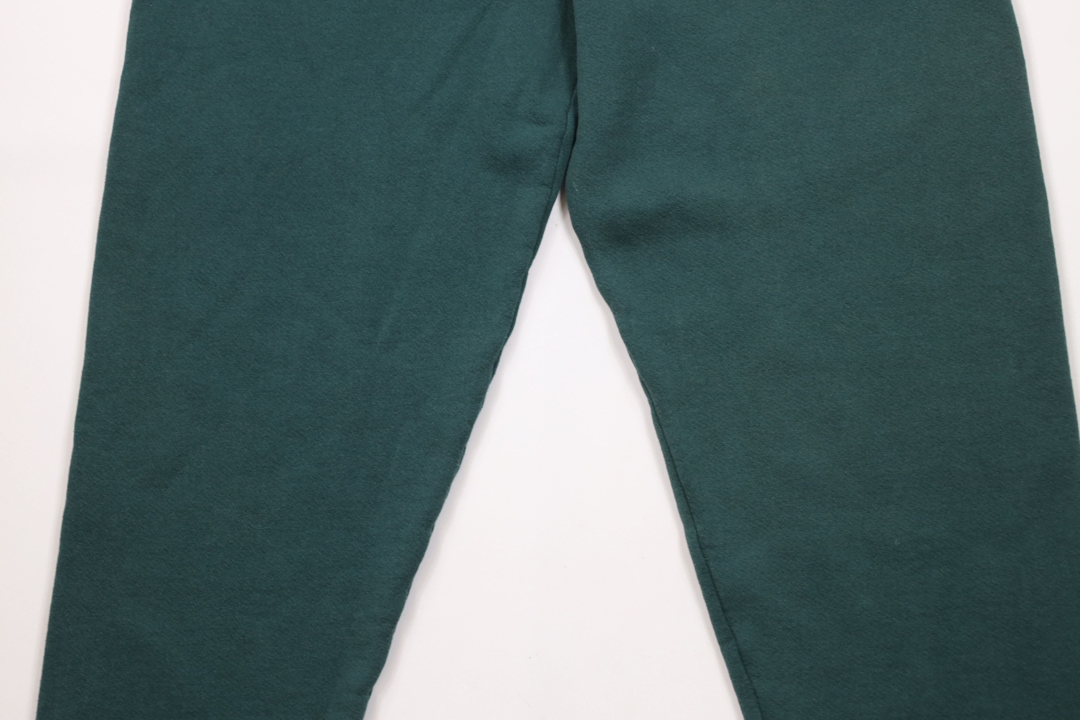 Vintage Vintage 90s Streetwear Cuffed Sweatpants Joggers Green USA Size US 40 / EU 56 - 3 Thumbnail