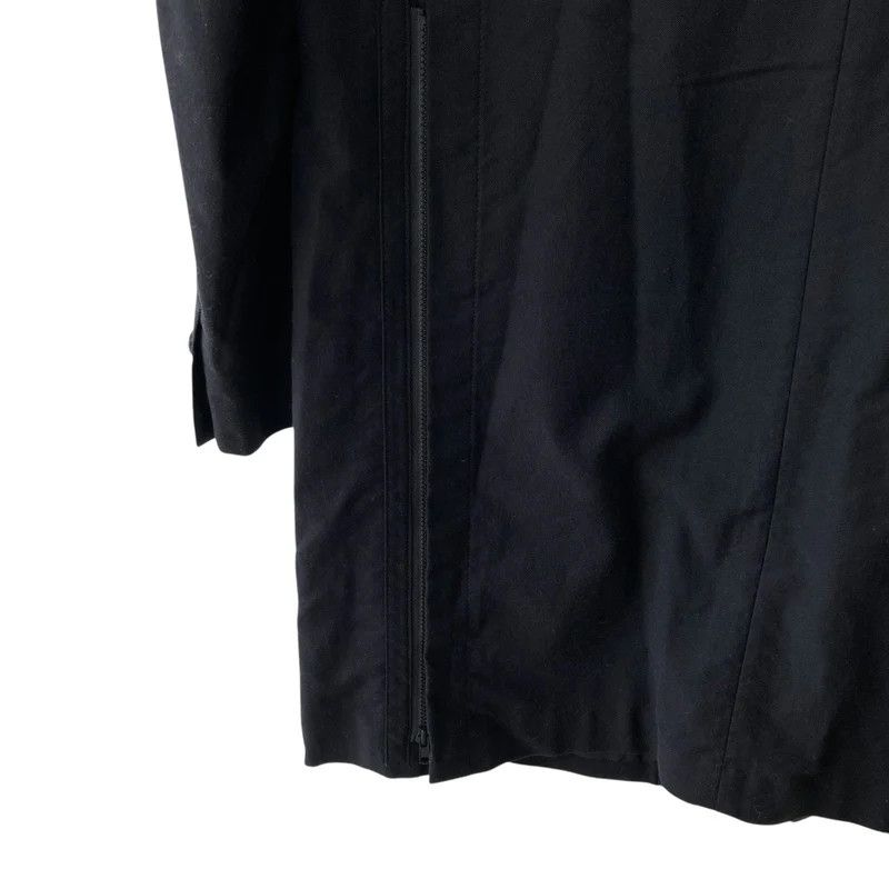 Yohji Yamamoto BLACK Scandal Yohji Yamamoto peak lapel zip jacket Size US L / EU 52-54 / 3 - 7 Thumbnail