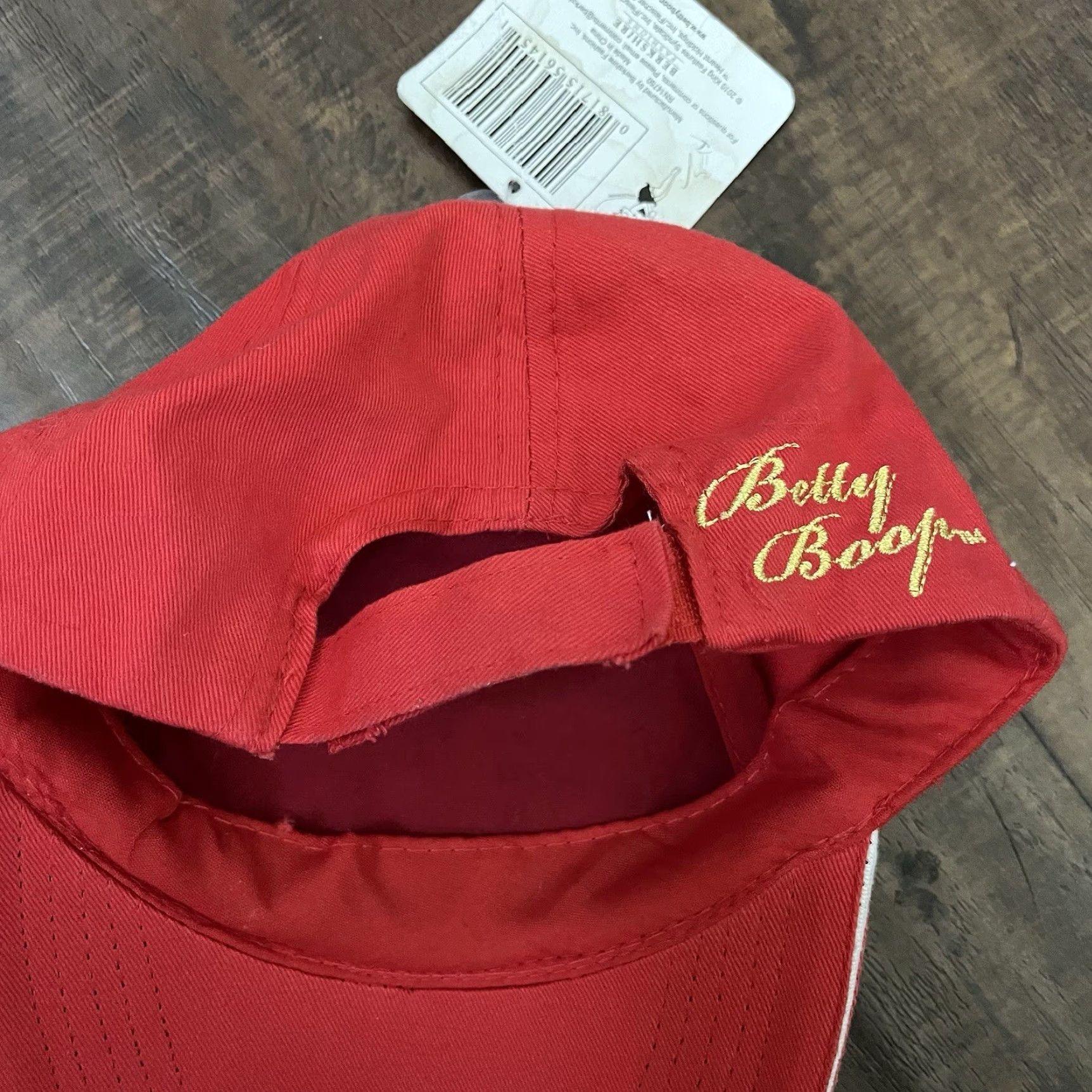 Vintage VINTAGE Betty Boop "Street Angel" Embroidered Baseball Cap Adjustable Black Y2K Womens Size ONE SIZE - 5 Thumbnail