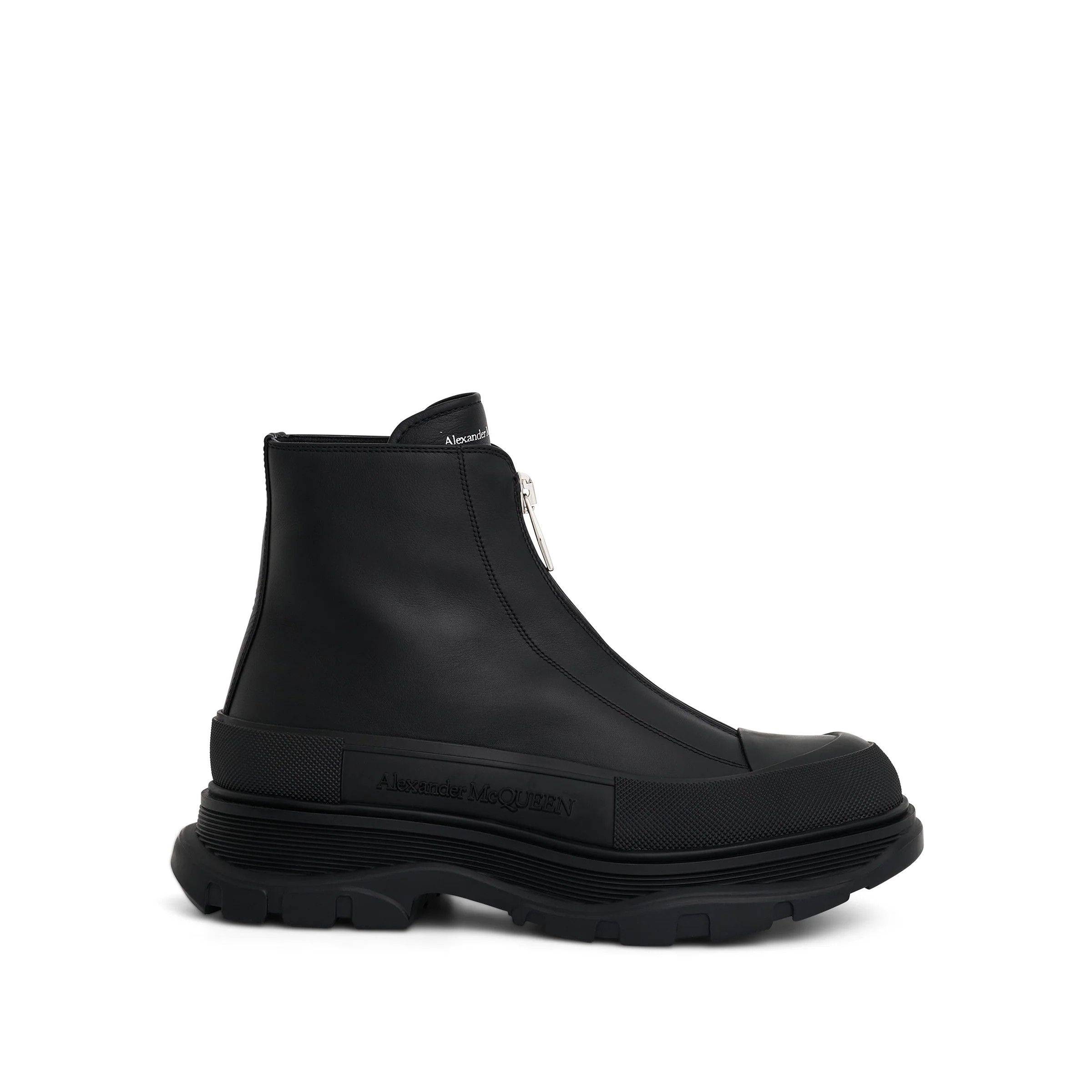 Alexander McQueen o1y1024 Ankle Boots in Black Size US 9.5 / EU 42-43 - 3 Thumbnail