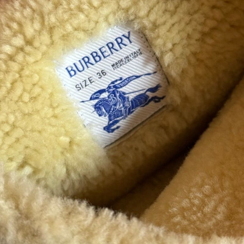 Burberry Burberry NWB Suede-shearling Highland Boots NWB Size US 5.5 / IT 35.5 - 6 Thumbnail