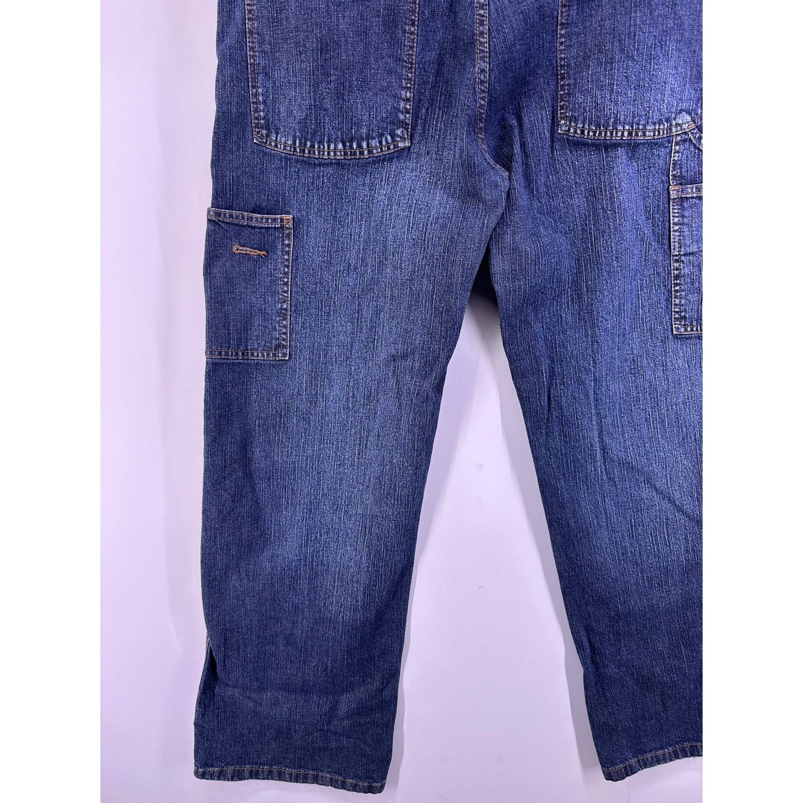 & Other Stories Berne Women’s Blue Carpenter Jeans Size 16 Size 38" / US 16 / IT 52 - 8 Thumbnail