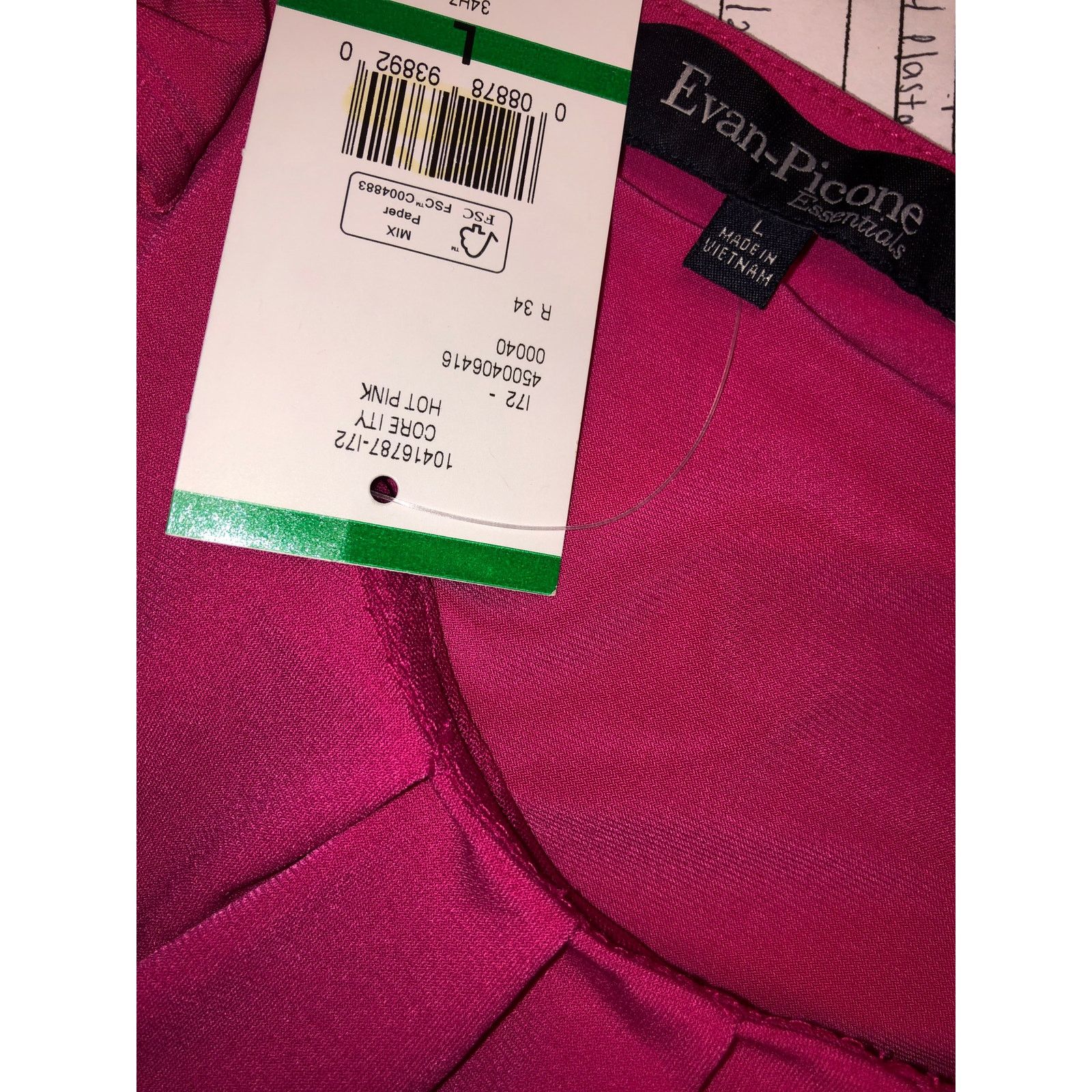Evan Picone Evan pink picone dress shirt Size L / US 10 / IT 46 - 5 Thumbnail